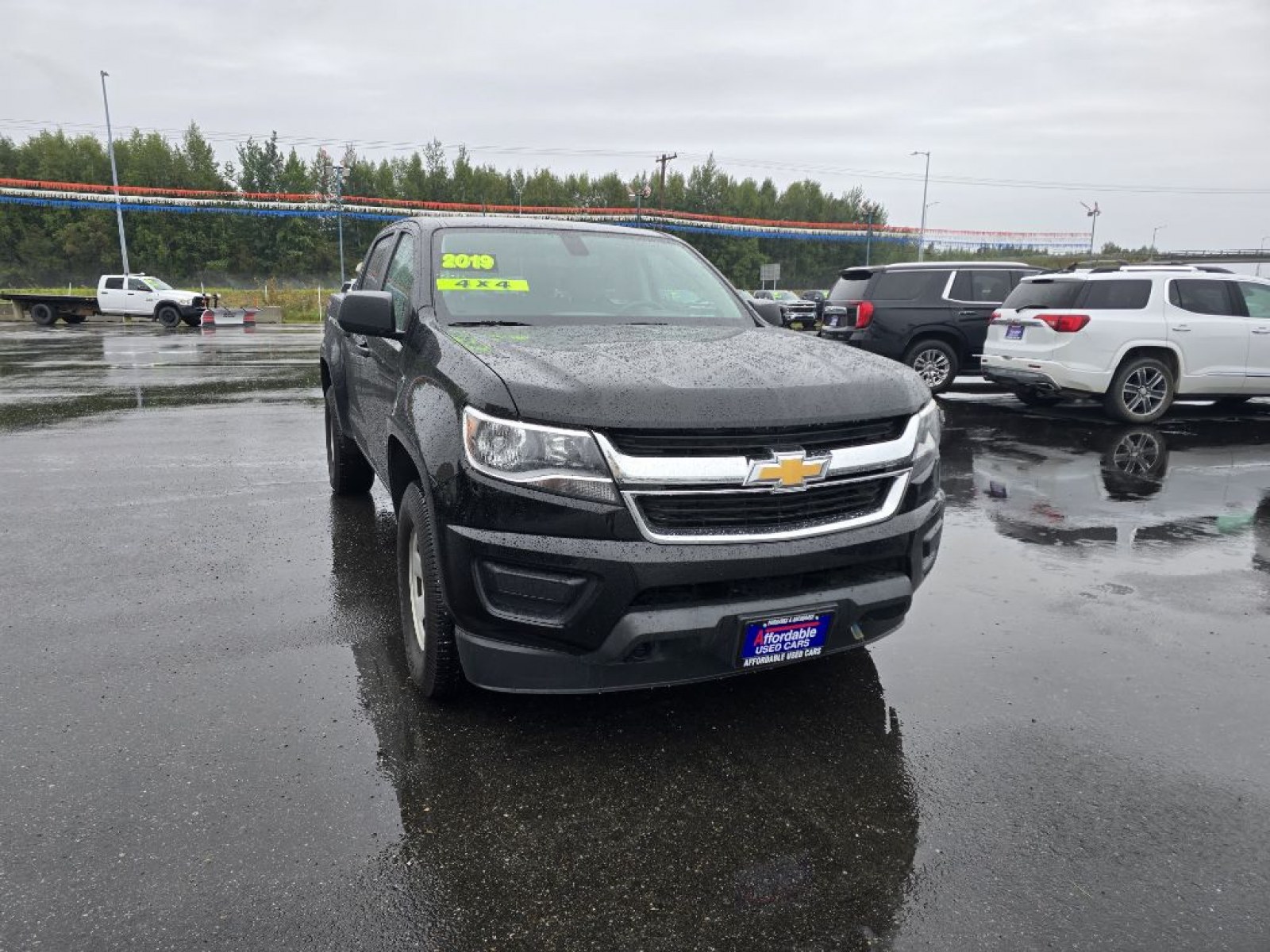 2019 BLACK CHEVROLET COLORADO (1GCGTBEN0K1) with an 3.6L engine, Automatic transmission, located at 2525 S. Cushman, Fairbanks, AK, 99701, (907) 452-5707, 64.824036, -147.712311 - Photo#0