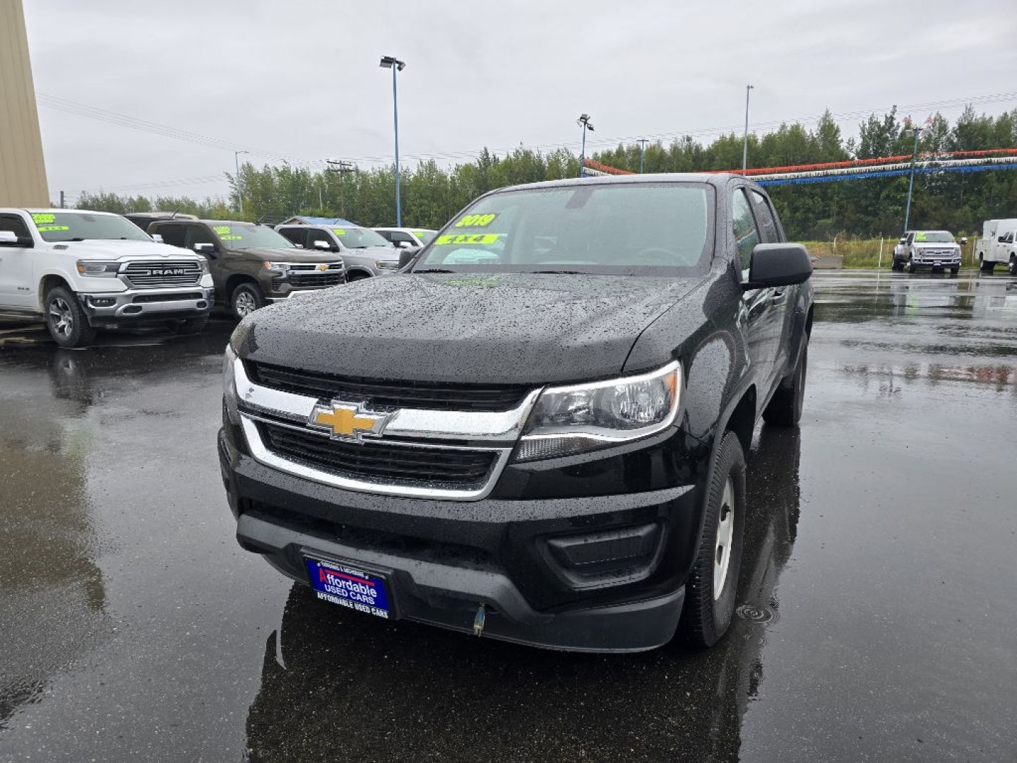 2019 BLACK CHEVROLET COLORADO (1GCGTBEN0K1) with an 3.6L engine, Automatic transmission, located at 2525 S. Cushman, Fairbanks, AK, 99701, (907) 452-5707, 64.824036, -147.712311- Photo#1