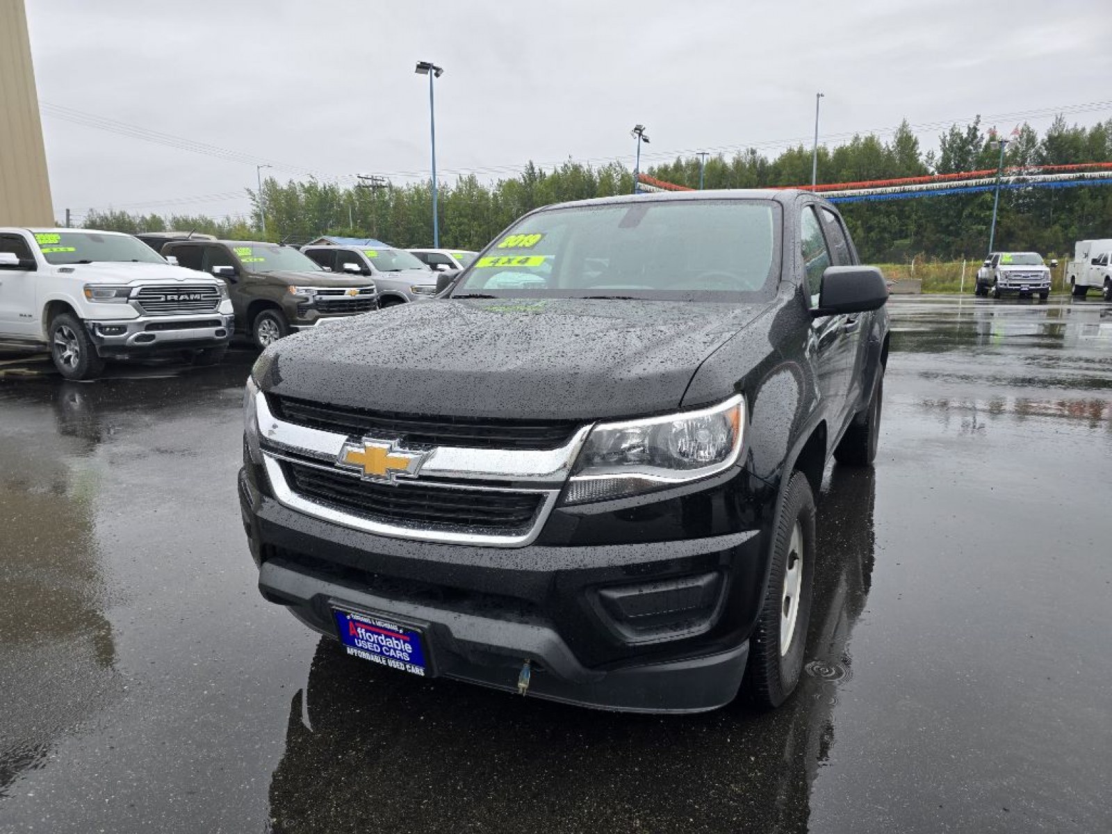 2019 BLACK CHEVROLET COLORADO (1GCGTBEN0K1) with an 3.6L engine, Automatic transmission, located at 2525 S. Cushman, Fairbanks, AK, 99701, (907) 452-5707, 64.824036, -147.712311 - Photo#1