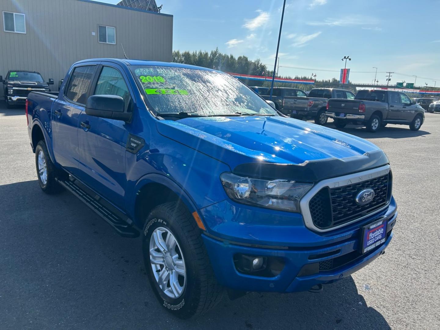 2019 BLUE FORD RANGER XLT (1FTER4FH4KL) with an 2.3L engine, Automatic transmission, located at 2525 S. Cushman, Fairbanks, AK, 99701, (907) 452-5707, 64.824036, -147.712311- Photo#1