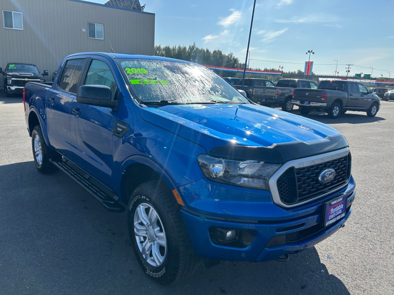 2019 BLUE FORD RANGER XL (1FTER4FH4KL) with an 2.3L engine, Automatic transmission, located at 2525 S. Cushman, Fairbanks, AK, 99701, (907) 452-5707, 64.824036, -147.712311 - Photo#1