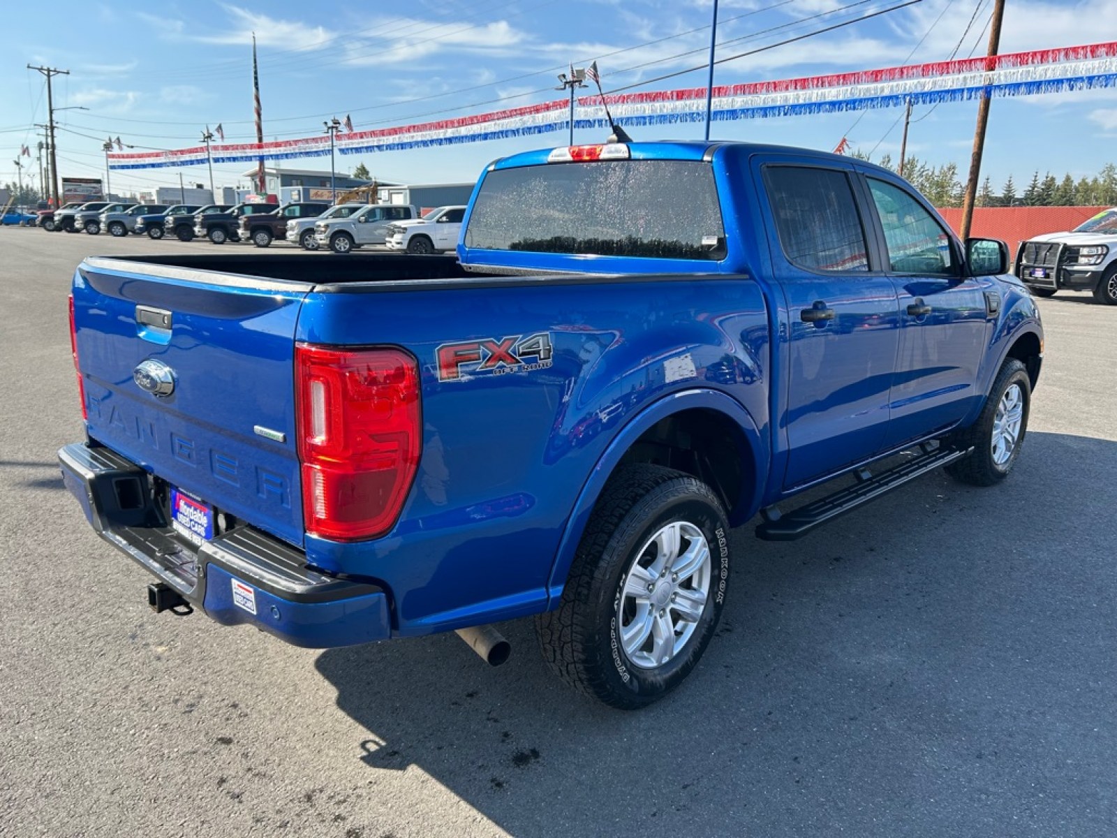 2019 BLUE FORD RANGER XL (1FTER4FH4KL) with an 2.3L engine, Automatic transmission, located at 2525 S. Cushman, Fairbanks, AK, 99701, (907) 452-5707, 64.824036, -147.712311 - Photo#2