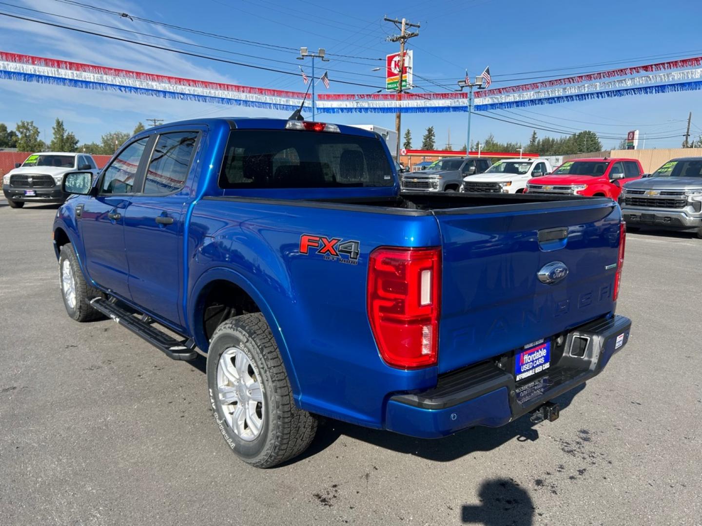 2019 BLUE FORD RANGER XLT (1FTER4FH4KL) with an 2.3L engine, Automatic transmission, located at 2525 S. Cushman, Fairbanks, AK, 99701, (907) 452-5707, 64.824036, -147.712311- Photo#3