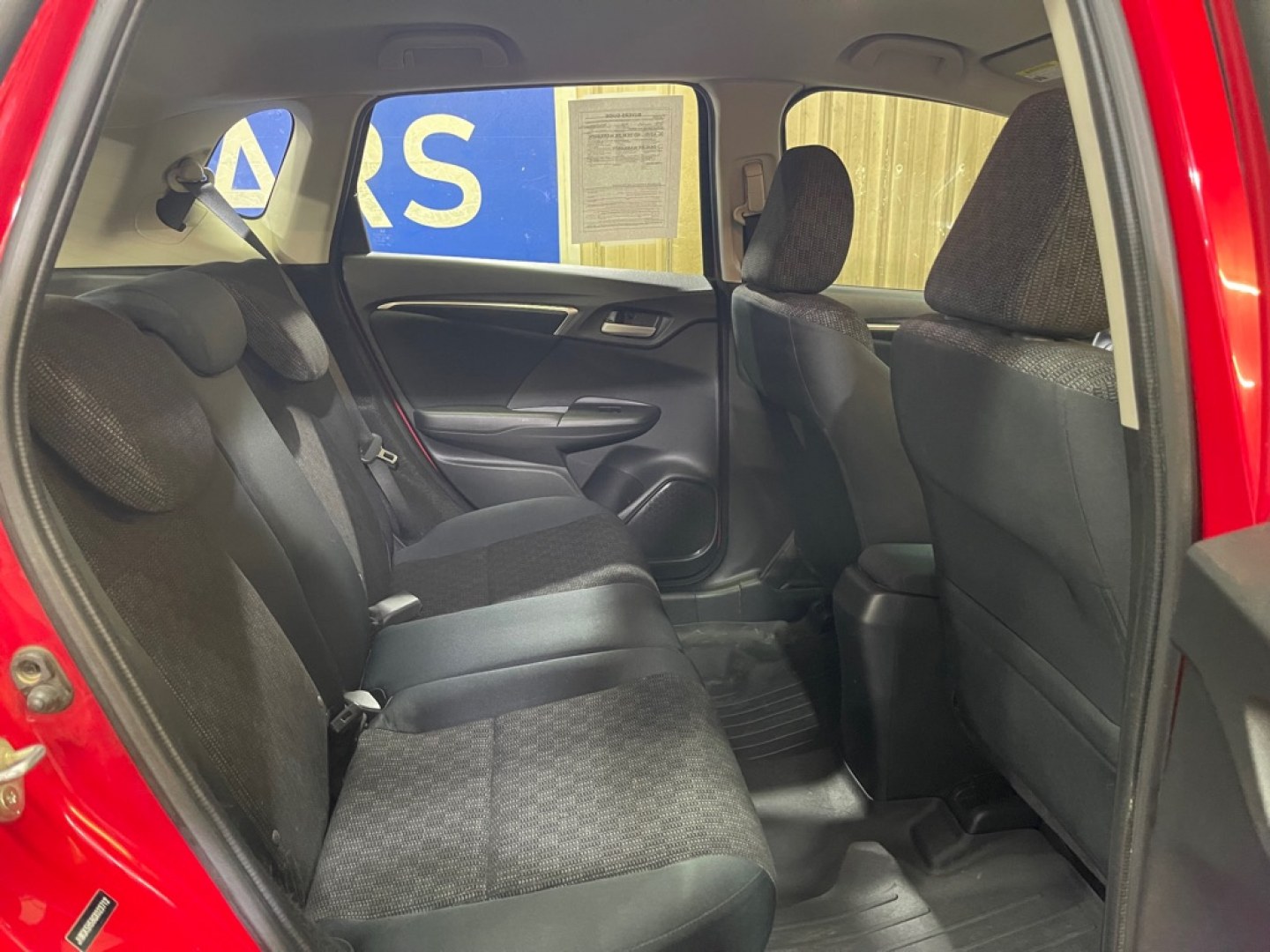 2016 RED HONDA FIT LX (JHMGK5H58GX) with an 1.5L engine, Continuously Variable transmission, located at 2525 S. Cushman, Fairbanks, AK, 99701, (907) 452-5707, 64.824036, -147.712311- Photo#4