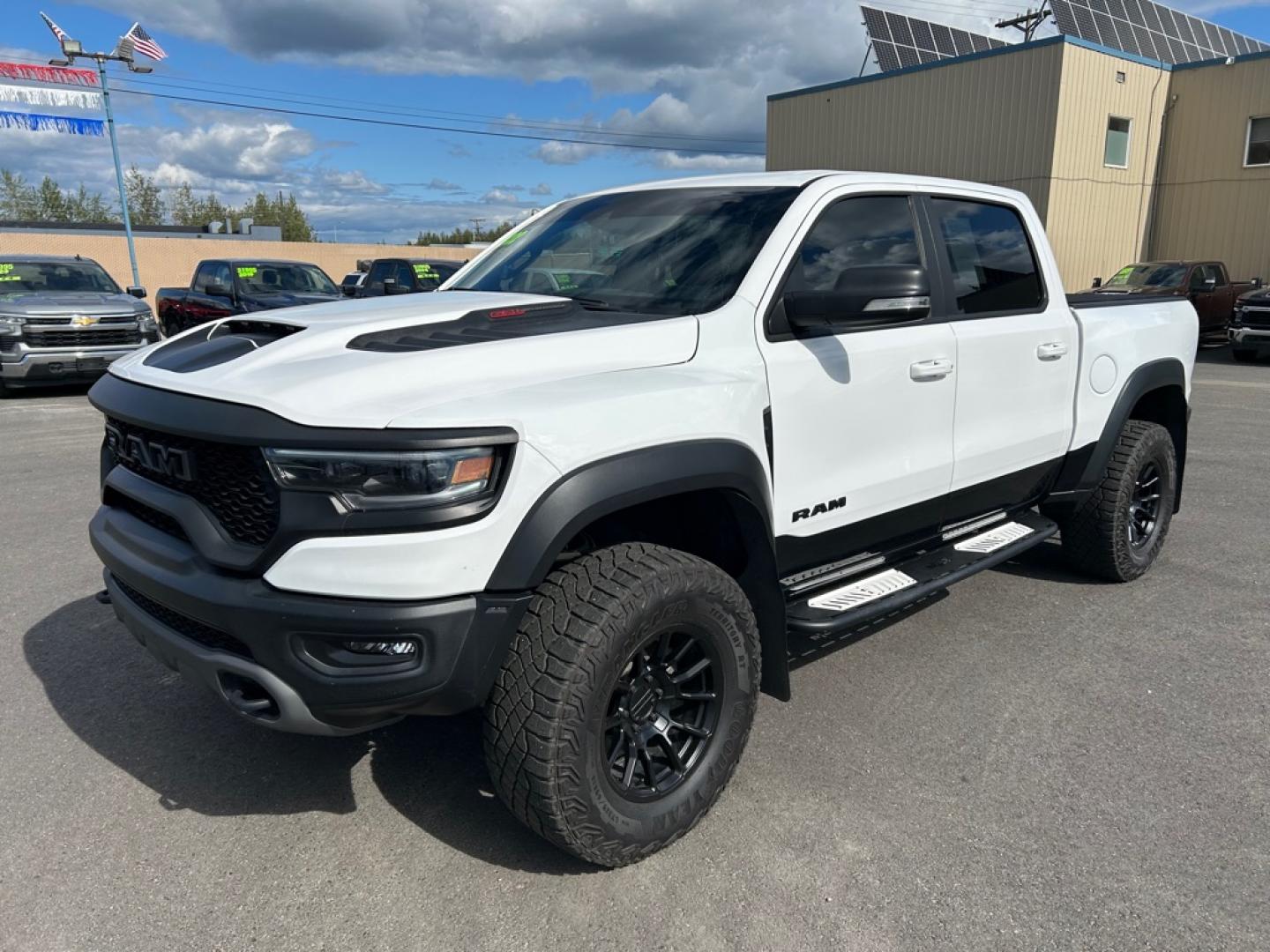 2022 WHITE RAM 1500 TRX (1C6SRFU94NN) with an 6.2L engine, Automatic transmission, located at 2525 S. Cushman, Fairbanks, AK, 99701, (907) 452-5707, 64.824036, -147.712311- Photo#0