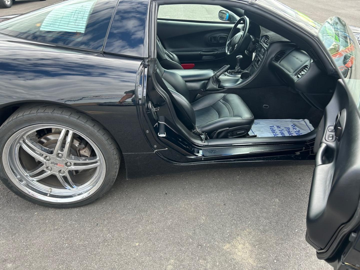 2003 BLACK CHEVROLET CORVETTE 50TH (1G1YY22G635) with an 5.7L engine, 6-Speed Manual transmission, located at 2525 S. Cushman, Fairbanks, AK, 99701, (907) 452-5707, 64.824036, -147.712311- Photo#4