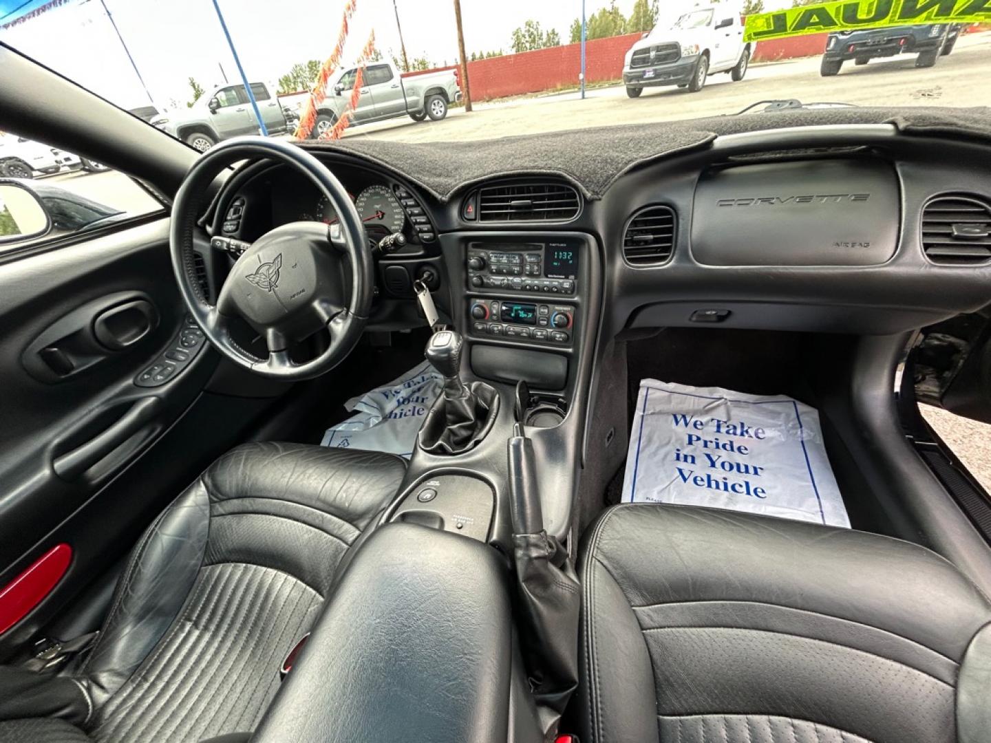 2003 BLACK CHEVROLET CORVETTE 50TH (1G1YY22G635) with an 5.7L engine, 6-Speed Manual transmission, located at 2525 S. Cushman, Fairbanks, AK, 99701, (907) 452-5707, 64.824036, -147.712311- Photo#5