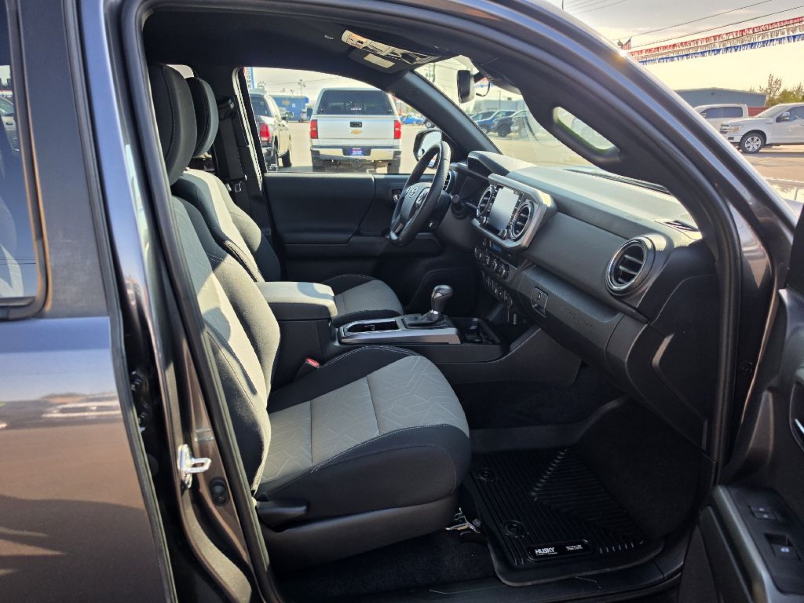 2023 GRAY TOYOTA TACOMA DOUBLE CAB (3TYCZ5AN0PT) with an 3.5L engine, Automatic transmission, located at 2525 S. Cushman, Fairbanks, AK, 99701, (907) 452-5707, 64.824036, -147.712311 - Photo#3