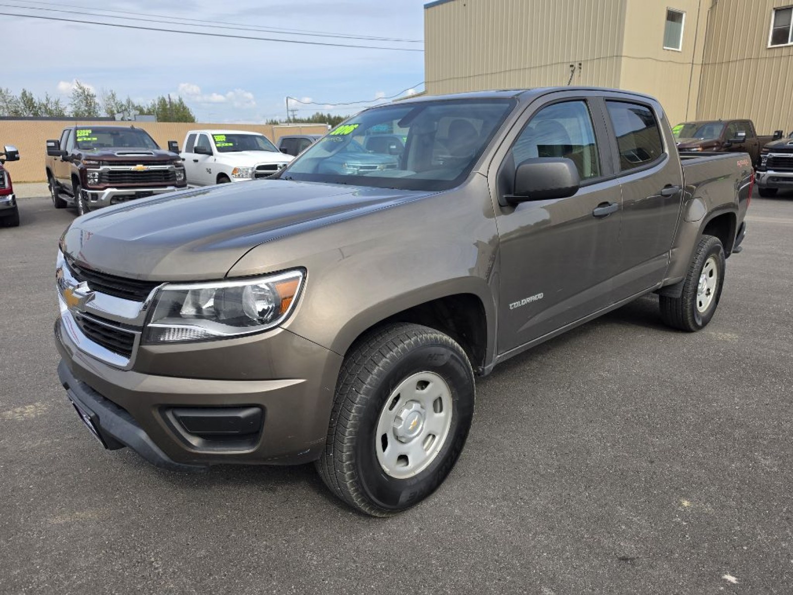 2016 BROWN CHEVROLET COLORADO (1GCGTBE31G1) with an 3.6L engine, Automatic transmission, located at 2525 S. Cushman, Fairbanks, AK, 99701, (907) 452-5707, 64.824036, -147.712311 - Photo#1