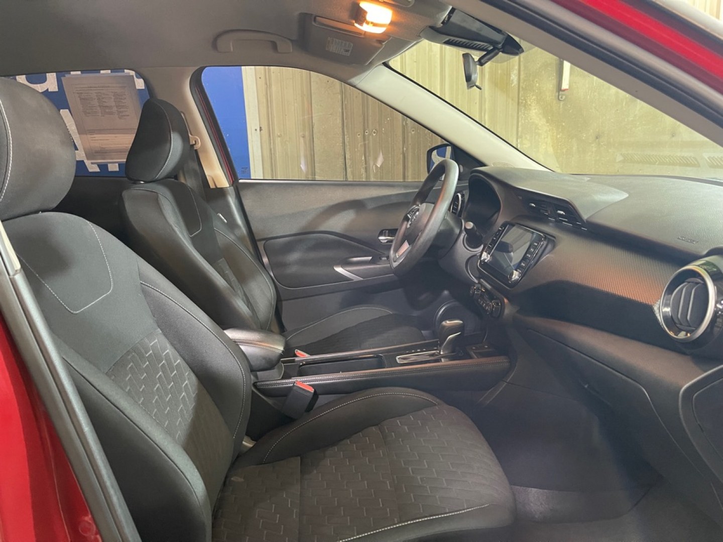 2021 RED NISSAN KICKS SV (3N1CP5CV7ML) with an 1.6L engine, Continuously Variable transmission, located at 2525 S. Cushman, Fairbanks, AK, 99701, (907) 452-5707, 64.824036, -147.712311- Photo#3