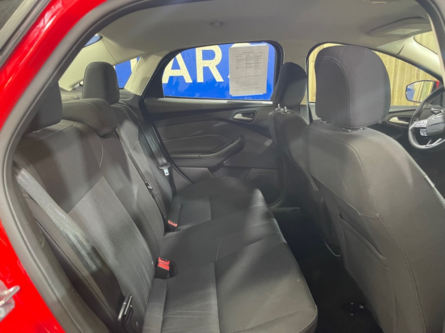 2017 RED FORD FOCUS SE (1FADP3F20HL) with an 2.0L engine, Automatic transmission, located at 2525 S. Cushman, Fairbanks, AK, 99701, (907) 452-5707, 64.824036, -147.712311- Photo#4