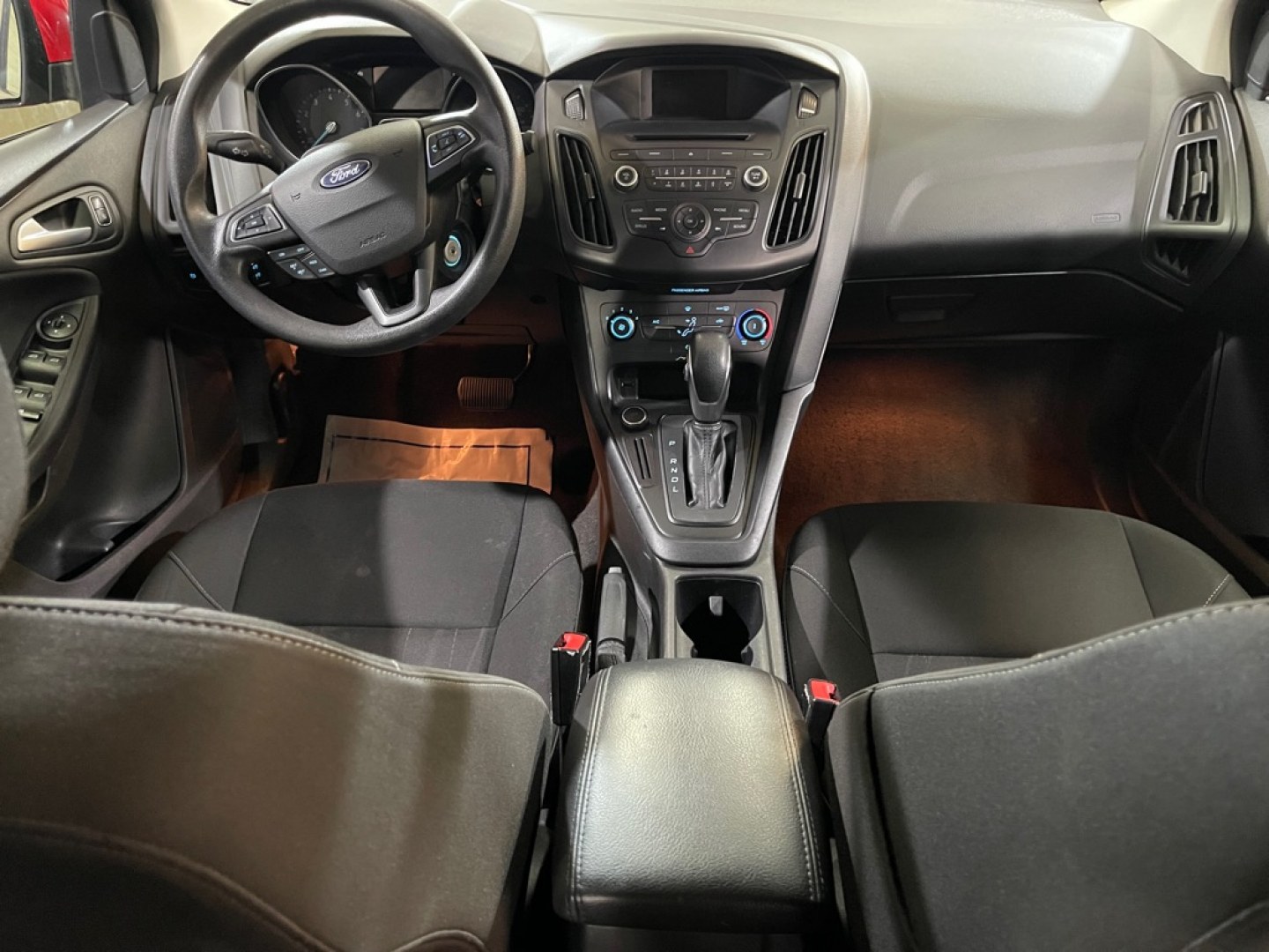 2017 RED FORD FOCUS SE (1FADP3F20HL) with an 2.0L engine, Automatic transmission, located at 2525 S. Cushman, Fairbanks, AK, 99701, (907) 452-5707, 64.824036, -147.712311- Photo#5