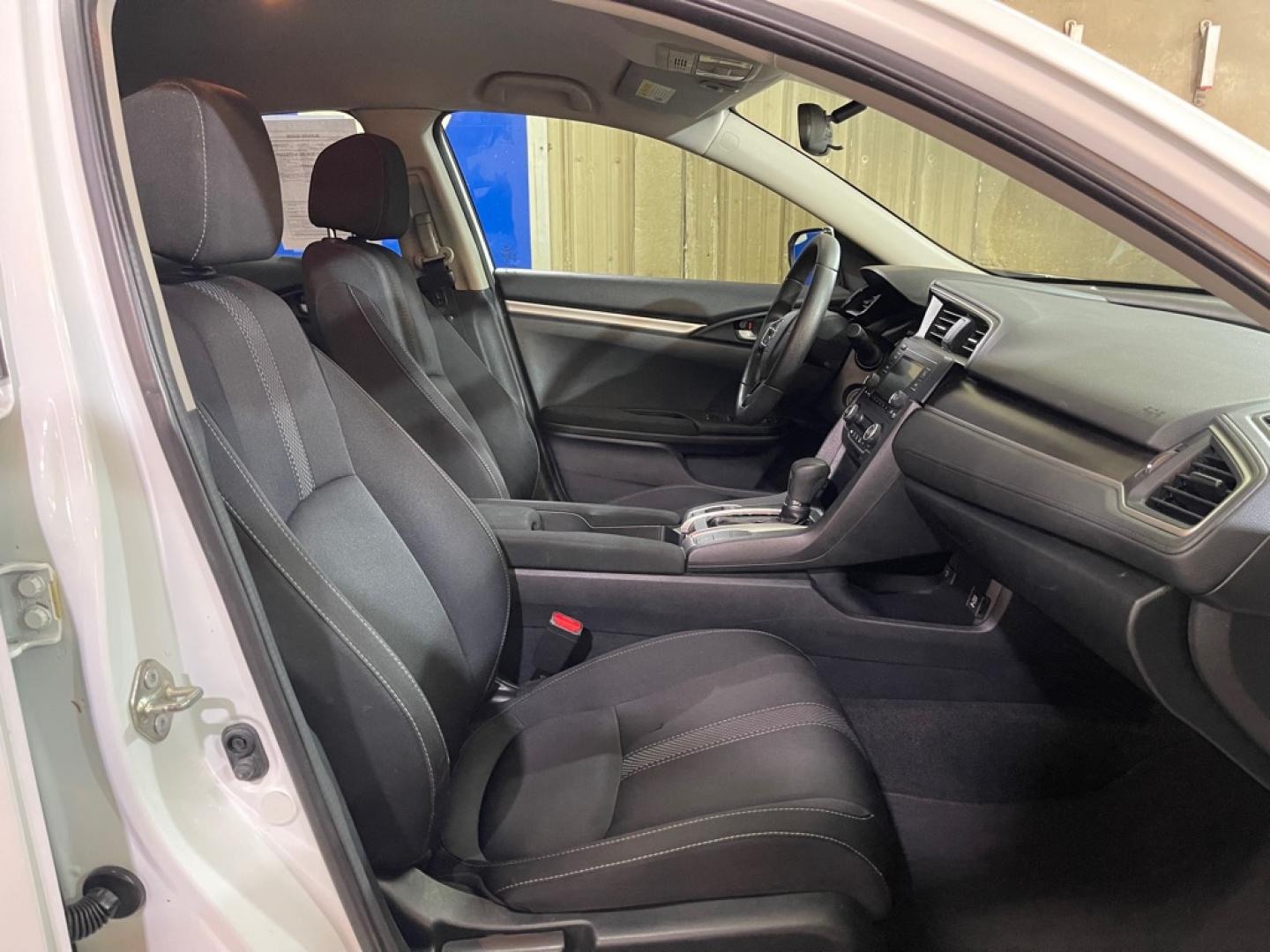 2020 WHITE HONDA CIVIC LX (19XFC2F65LE) with an 2.0L engine, Continuously Variable transmission, located at 2525 S. Cushman, Fairbanks, AK, 99701, (907) 452-5707, 64.824036, -147.712311- Photo#3