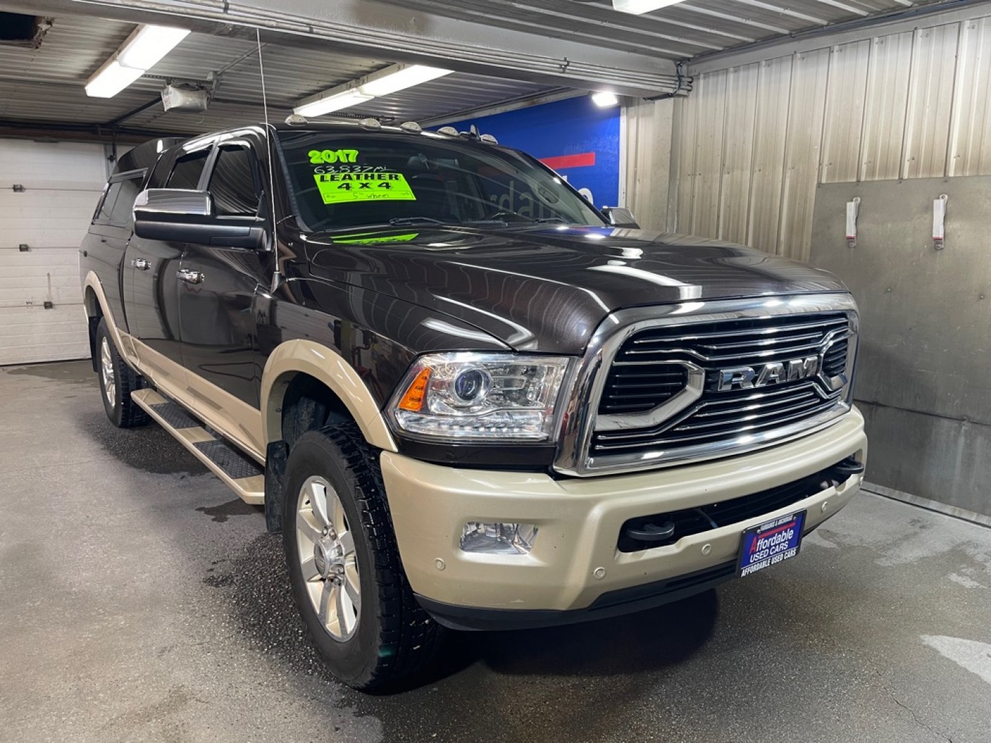 2017 BROWN RAM 2500 LONGHORN (3C6UR5PJ6HG) with an 6.4L engine, Automatic transmission, located at 2525 S. Cushman, Fairbanks, AK, 99701, (907) 452-5707, 64.824036, -147.712311- Photo#0