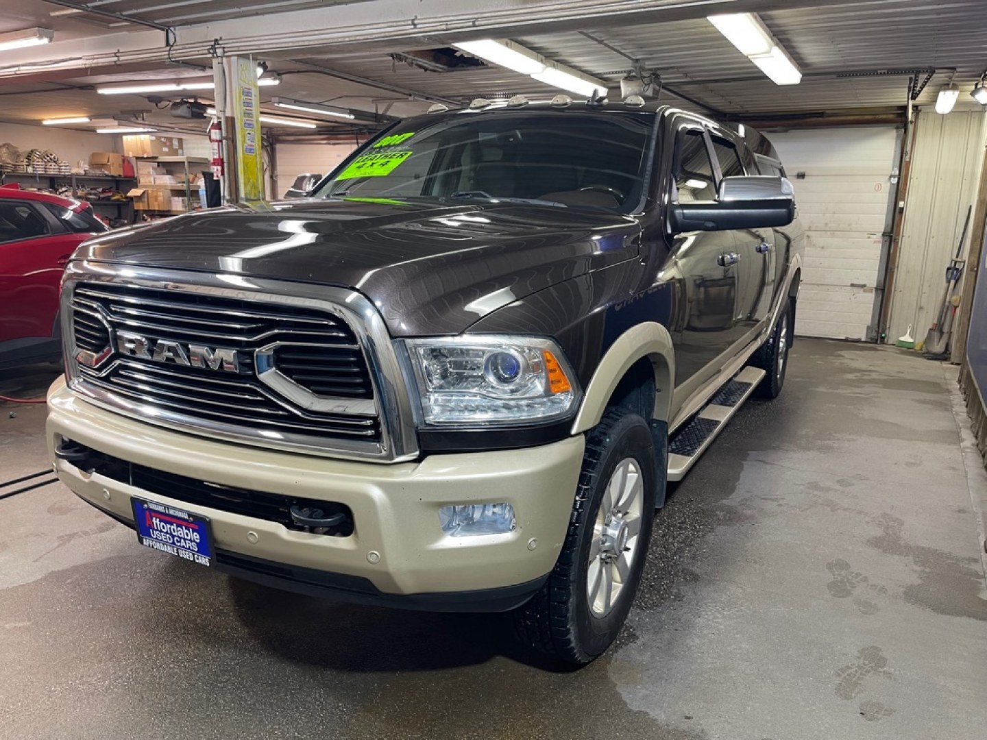 2017 BROWN RAM 2500 LONGHORN (3C6UR5PJ6HG) with an 6.4L engine, Automatic transmission, located at 2525 S. Cushman, Fairbanks, AK, 99701, (907) 452-5707, 64.824036, -147.712311- Photo#1