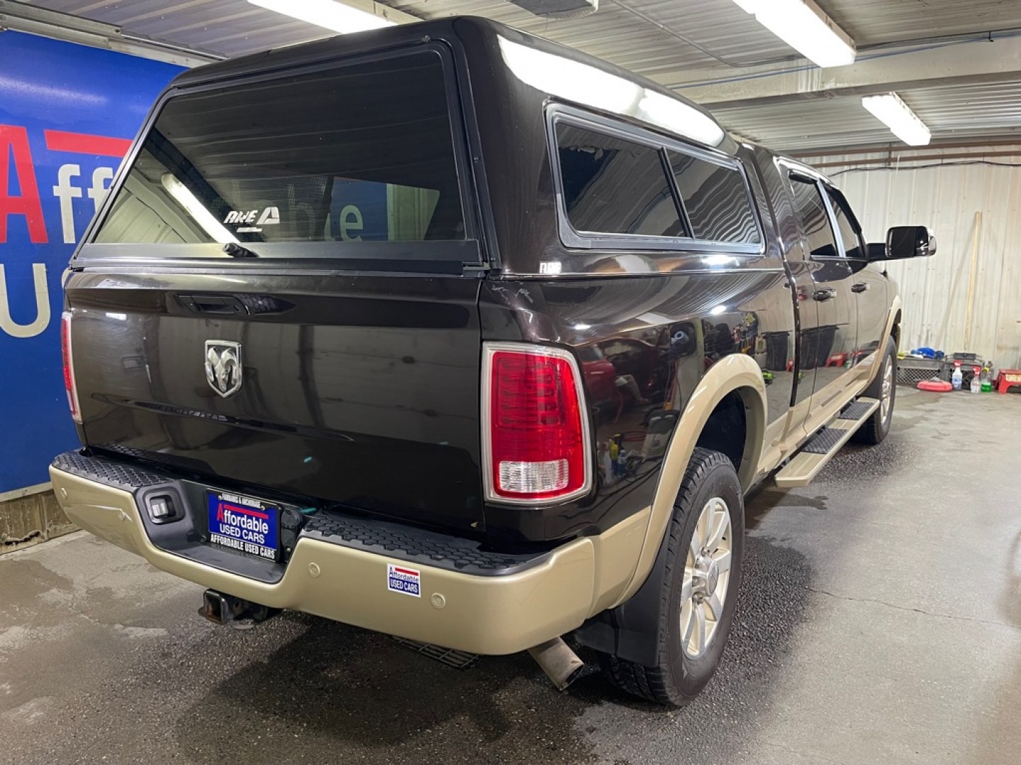 2017 BROWN RAM 2500 LONGHORN (3C6UR5PJ6HG) with an 6.4L engine, Automatic transmission, located at 2525 S. Cushman, Fairbanks, AK, 99701, (907) 452-5707, 64.824036, -147.712311- Photo#2