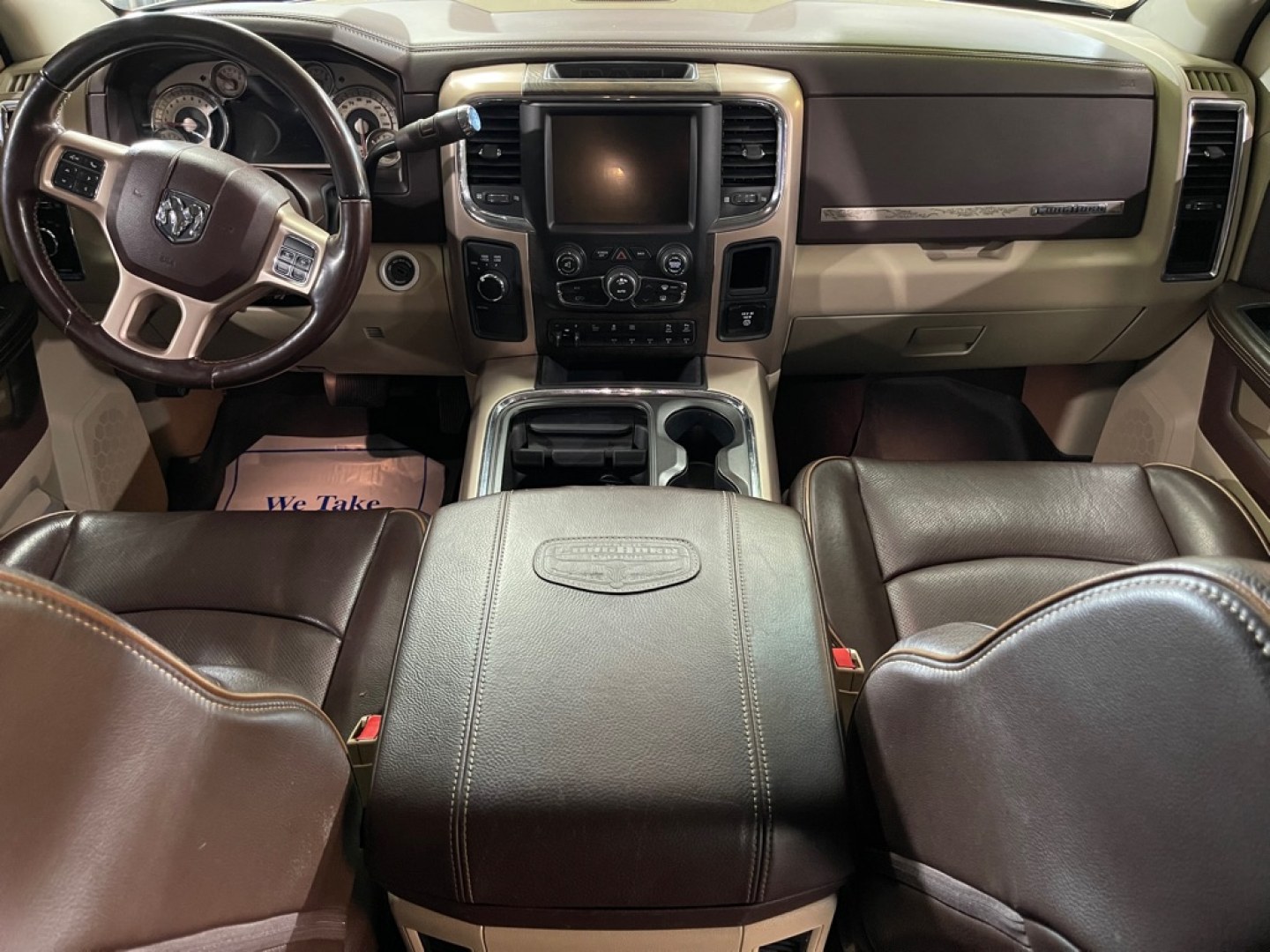 2017 BROWN RAM 2500 LONGHORN (3C6UR5PJ6HG) with an 6.4L engine, Automatic transmission, located at 2525 S. Cushman, Fairbanks, AK, 99701, (907) 452-5707, 64.824036, -147.712311- Photo#5