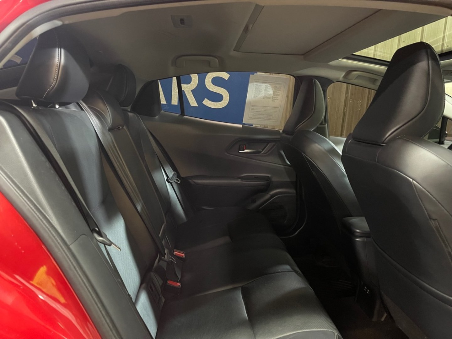 2023 RED TOYOTA PRIUS LE AWD (JTDADABU0P3) with an 2.0L engine, Continuously Variable transmission, located at 2525 S. Cushman, Fairbanks, AK, 99701, (907) 452-5707, 64.824036, -147.712311- Photo#4