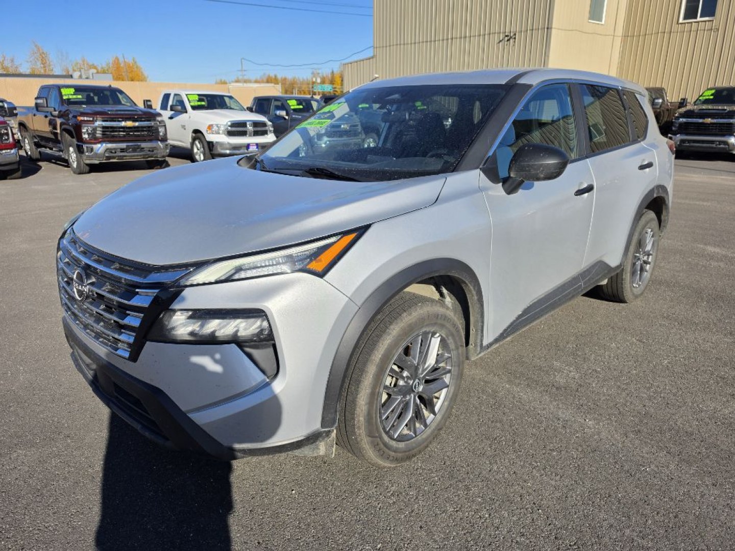 2024 SILVER NISSAN ROGUE S (5N1BT3AB8RC) with an 1.5L engine, Continuously Variable transmission, located at 2525 S. Cushman, Fairbanks, AK, 99701, (907) 452-5707, 64.824036, -147.712311- Photo#1
