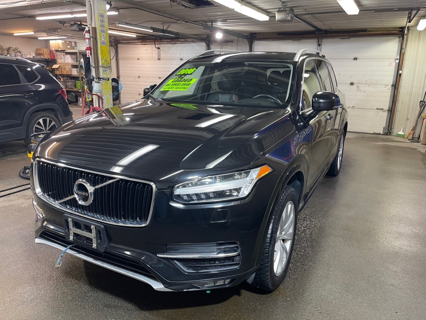 2016 BLACK VOLVO XC90 T6 (YV4A22PK1G1) with an 2.0L engine, Automatic transmission, located at 2525 S. Cushman, Fairbanks, AK, 99701, (907) 452-5707, 64.824036, -147.712311- Photo#1