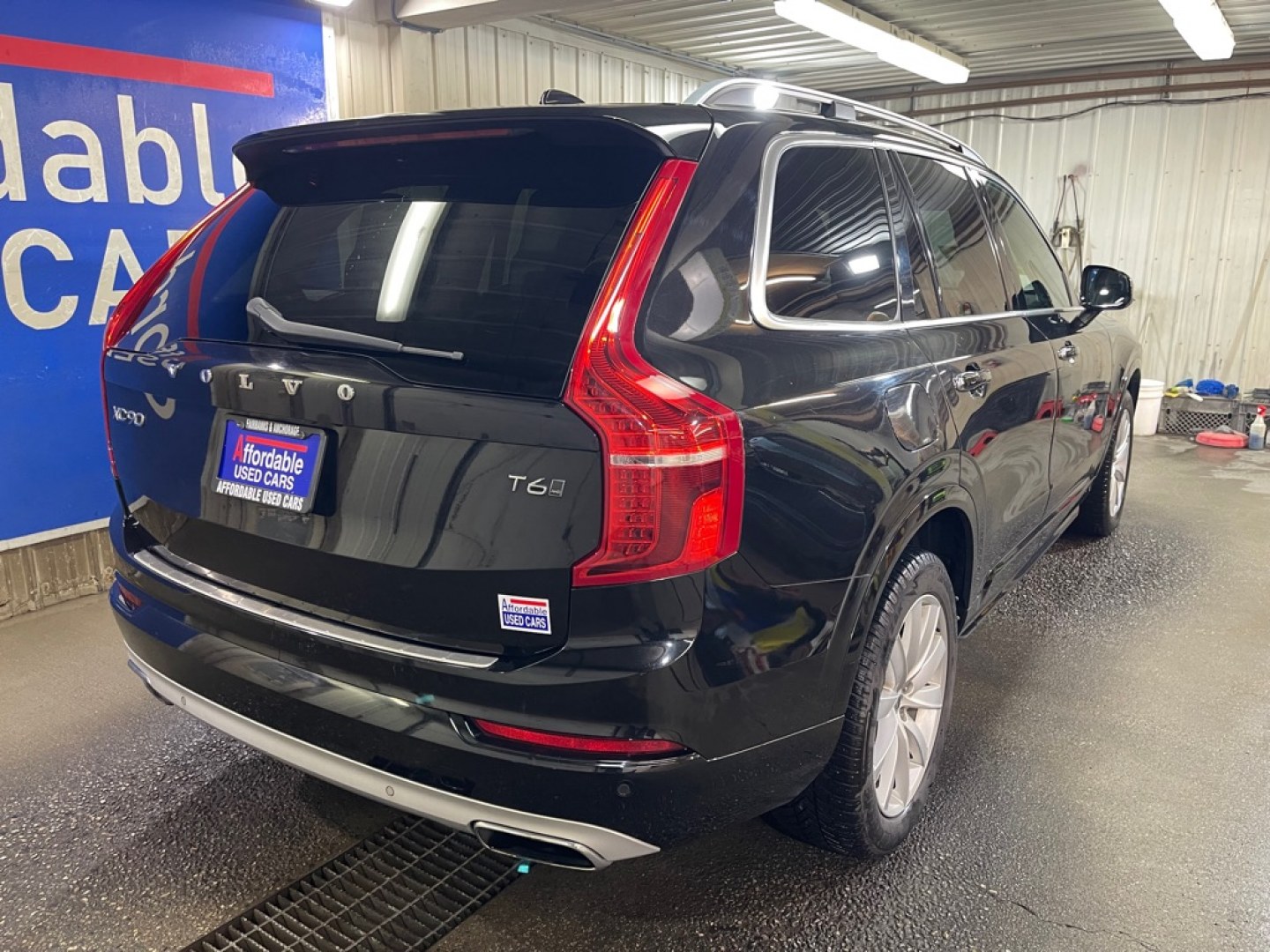 2016 BLACK VOLVO XC90 T6 (YV4A22PK1G1) with an 2.0L engine, Automatic transmission, located at 2525 S. Cushman, Fairbanks, AK, 99701, (907) 452-5707, 64.824036, -147.712311- Photo#2