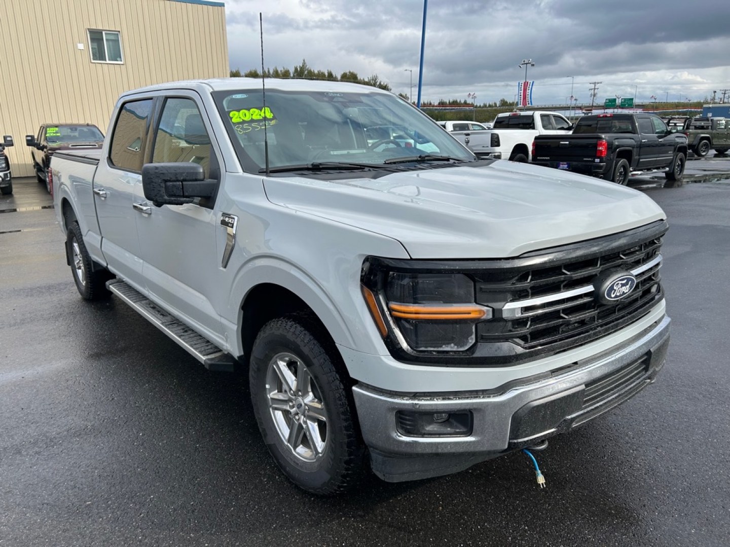 2024 GRAY FORD F150 XLT (1FTFW3L56RK) with an 5.0L engine, Automatic transmission, located at 2525 S. Cushman, Fairbanks, AK, 99701, (907) 452-5707, 64.824036, -147.712311- Photo#1