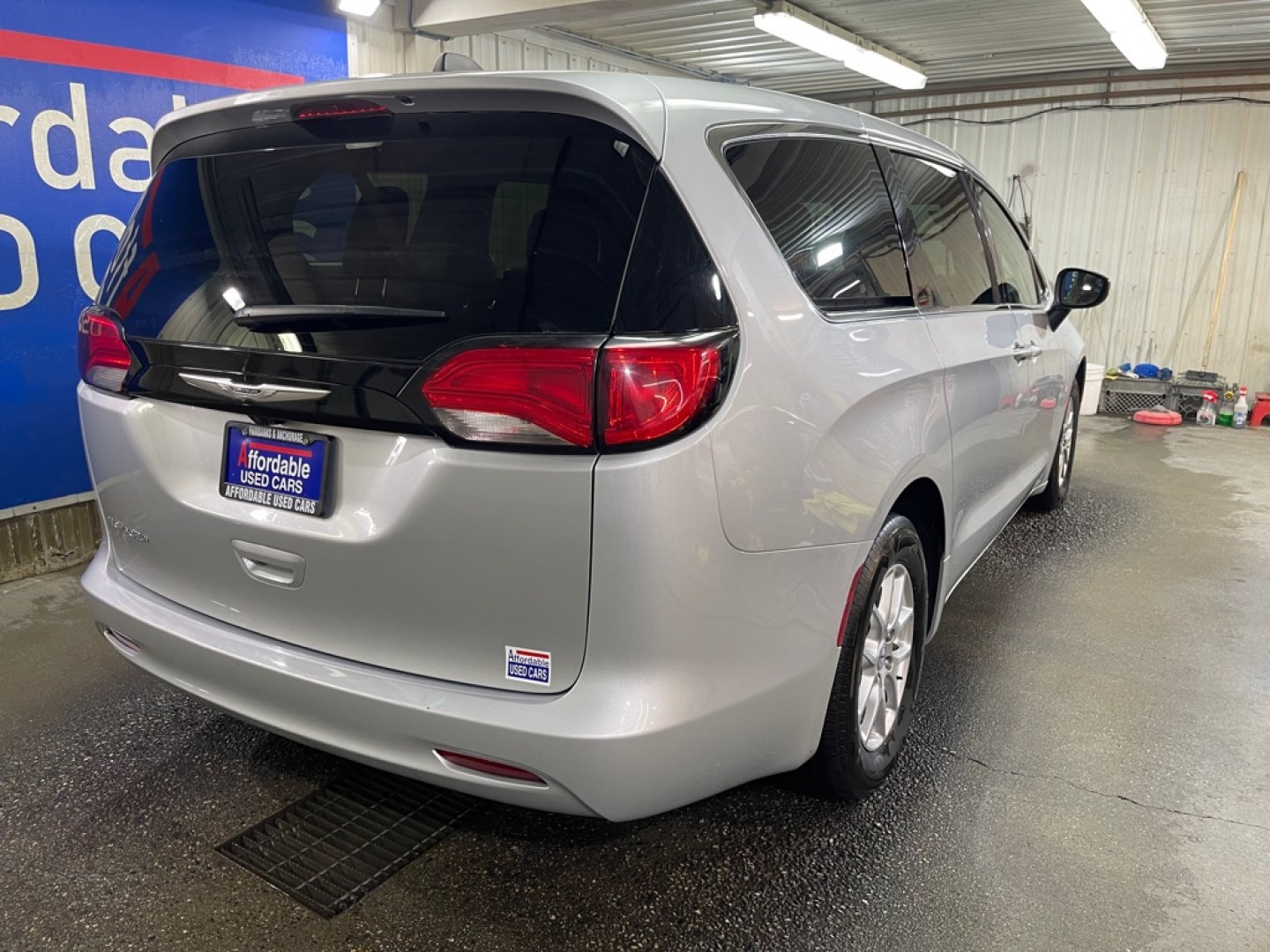 2023 SILVER CHRYSLER VOYAGER LX (2C4RC1CG6PR) with an 3.6L engine, Automatic transmission, located at 2525 S. Cushman, Fairbanks, AK, 99701, (907) 452-5707, 64.824036, -147.712311- Photo#2