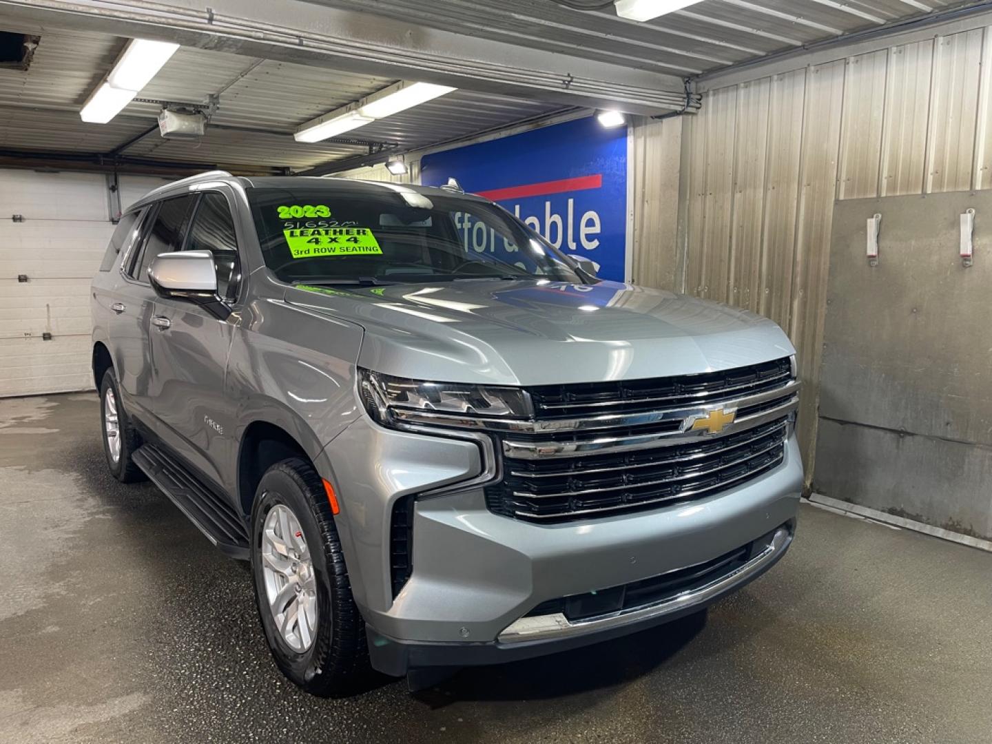 2023 GRAY CHEVROLET TAHOE 1500 LT (1GNSKNKD9PR) with an 5.3L engine, Automatic transmission, located at 2525 S. Cushman, Fairbanks, AK, 99701, (907) 452-5707, 64.824036, -147.712311- Photo#0