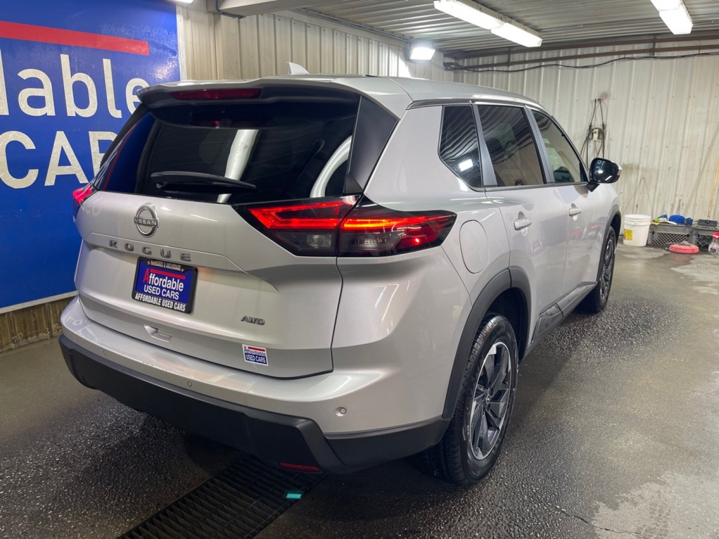 2025 SILVER NISSAN ROGUE SV (5N1BT3BB0SC) with an 1.5L engine, Continuously Variable transmission, located at 2525 S. Cushman, Fairbanks, AK, 99701, (907) 452-5707, 64.824036, -147.712311- Photo#2
