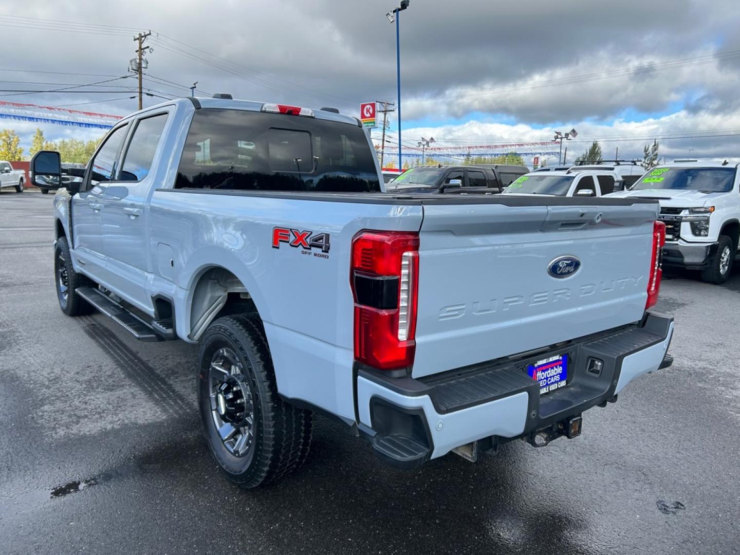 2024 GRAY FORD F250 LARIAT SUPER DUTY (1FT8W2BT2RE) with an 6.7L engine, Automatic transmission, located at 2525 S. Cushman, Fairbanks, AK, 99701, (907) 452-5707, 64.824036, -147.712311- Photo#3