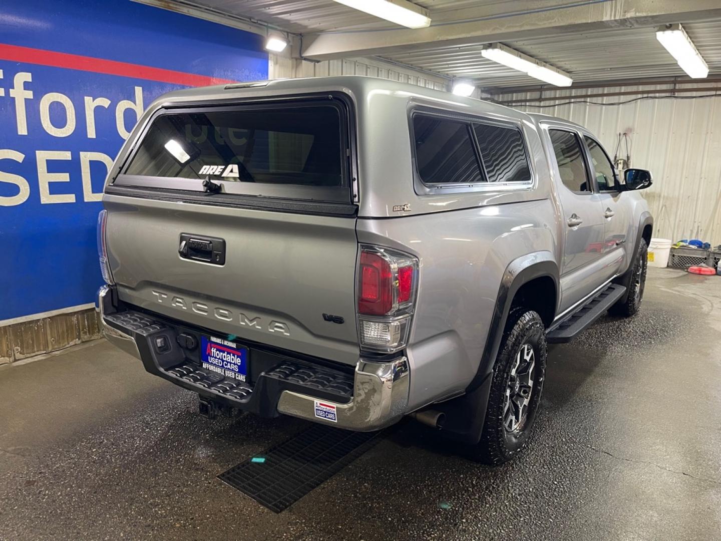 2023 SILVER TOYOTA TACOMA DOUBLE CAB (3TMCZ5AN7PM) with an 3.5L engine, Automatic transmission, located at 2525 S. Cushman, Fairbanks, AK, 99701, (907) 452-5707, 64.824036, -147.712311- Photo#2