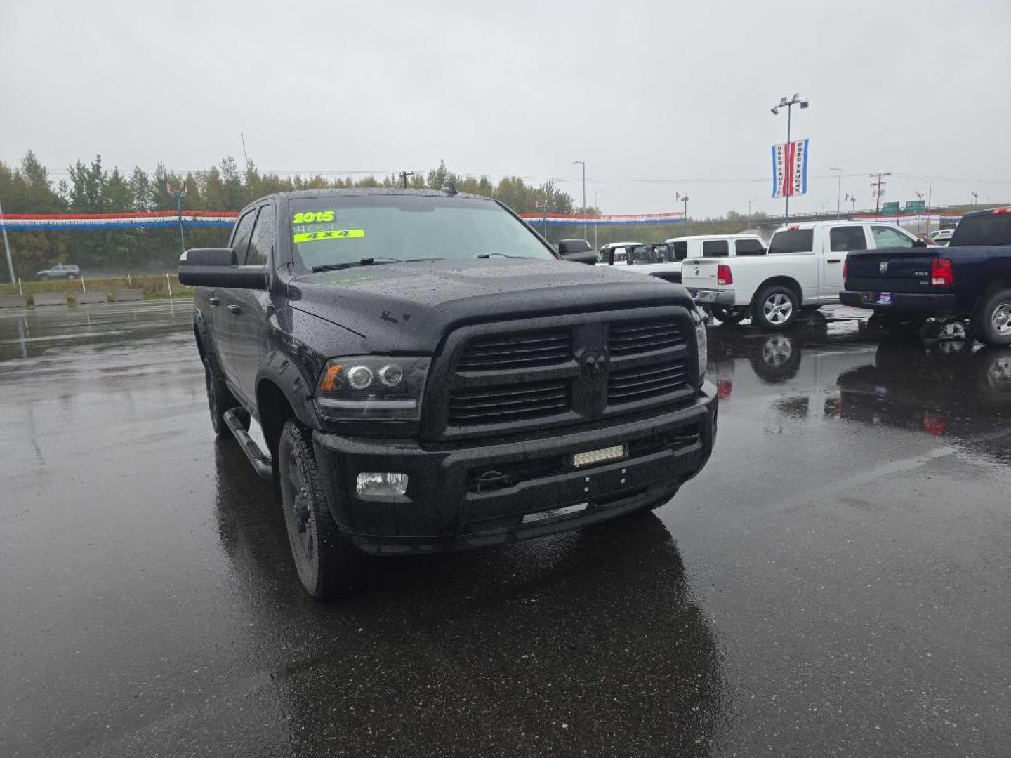 2015 BLACK RAM 2500 SLT (3C6UR5DJ2FG) with an 6.4L engine, Automatic transmission, located at 2525 S. Cushman, Fairbanks, AK, 99701, (907) 452-5707, 64.824036, -147.712311- Photo#0