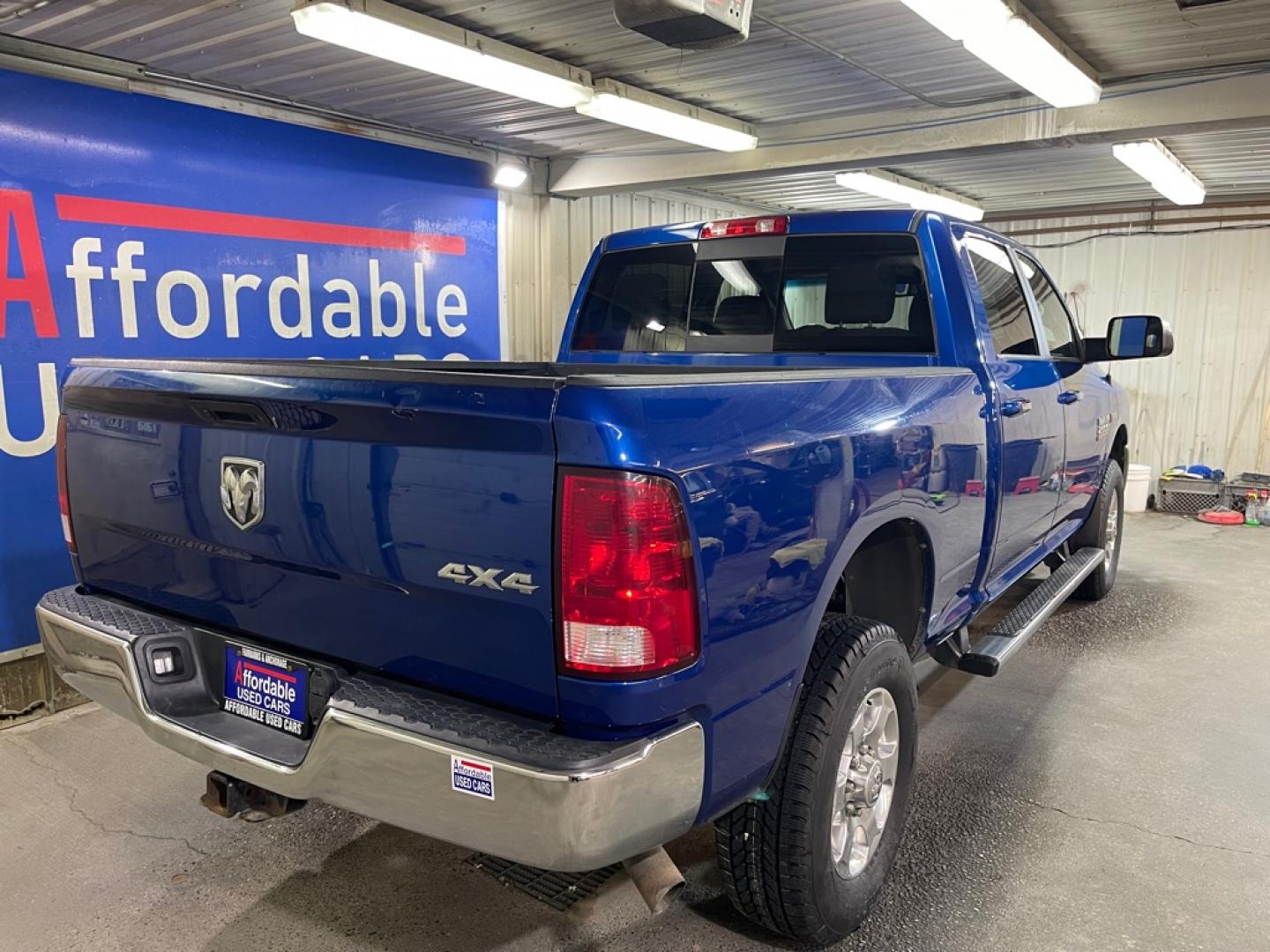 2018 BLUE RAM 2500 SLT (3C6UR5DJ2JG) with an 6.4L engine, Automatic transmission, located at 2525 S. Cushman, Fairbanks, AK, 99701, (907) 452-5707, 64.824036, -147.712311- Photo#2