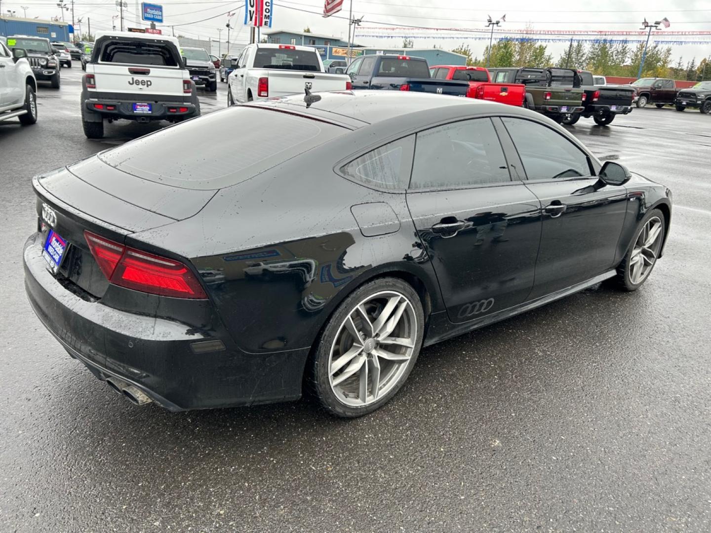 2016 BLACK AUDI S7 PRESTIGE (WAUW2AFCXGN) with an 4.0L engine, Automatic transmission, located at 2525 S. Cushman, Fairbanks, AK, 99701, (907) 452-5707, 64.824036, -147.712311- Photo#2