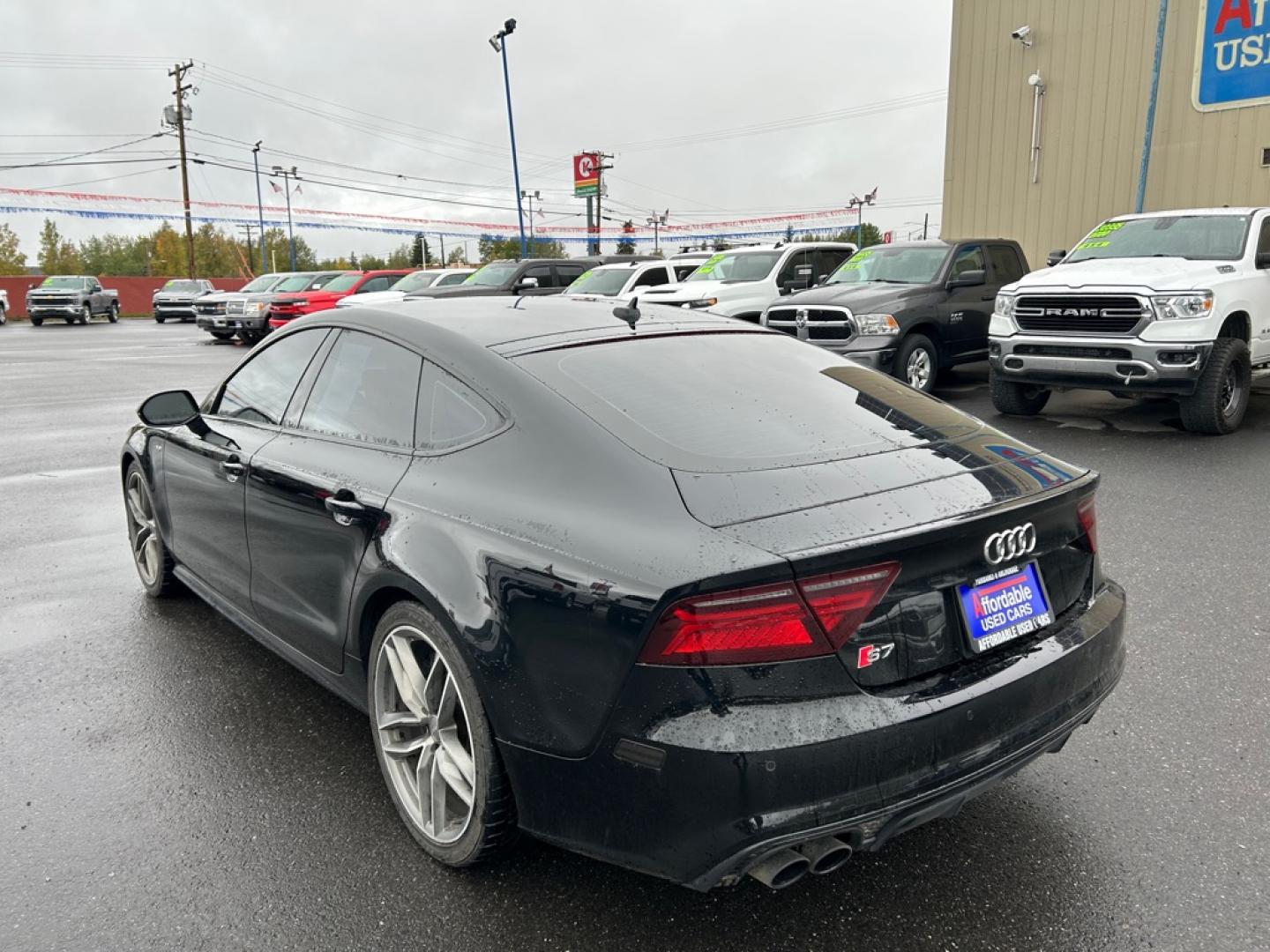 2016 BLACK AUDI S7 PRESTIGE (WAUW2AFCXGN) with an 4.0L engine, Automatic transmission, located at 2525 S. Cushman, Fairbanks, AK, 99701, (907) 452-5707, 64.824036, -147.712311- Photo#3