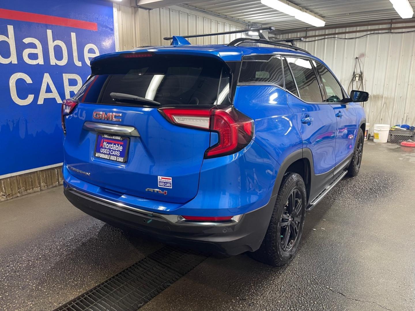 2024 BLUE GMC TERRAIN AT4 (3GKALYEG1RL) with an 1.5L engine, Automatic transmission, located at 2525 S. Cushman, Fairbanks, AK, 99701, (907) 452-5707, 64.824036, -147.712311- Photo#2
