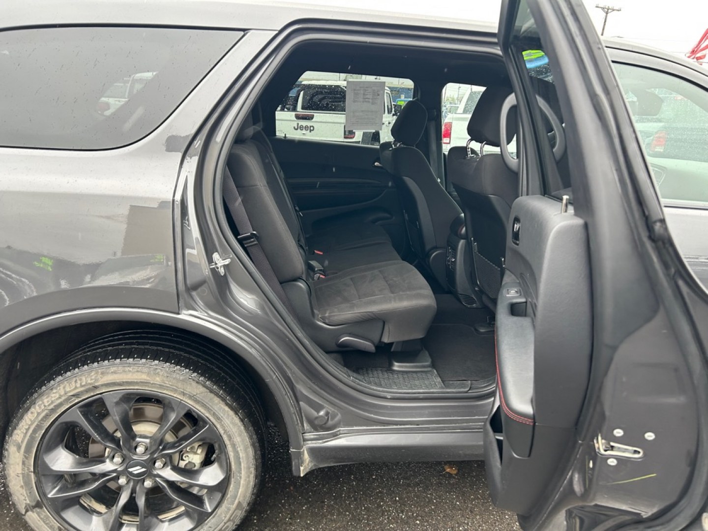 2025 GREY DODGE DURANGO GT (1C4RDJDG9SC) with an 3.6L engine, Automatic transmission, located at 2525 S. Cushman, Fairbanks, AK, 99701, (907) 452-5707, 64.824036, -147.712311- Photo#5