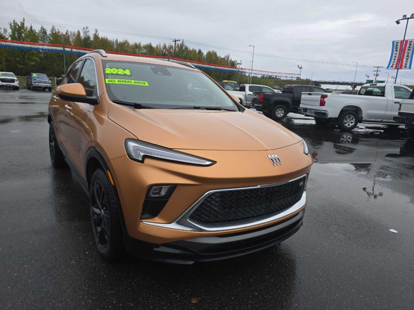 2024 ORANGE BUICK ENCORE GX SPORT TOURING (KL4AMESL5RB) with an 1.3L engine, Automatic transmission, located at 2525 S. Cushman, Fairbanks, AK, 99701, (907) 452-5707, 64.824036, -147.712311- Photo#1