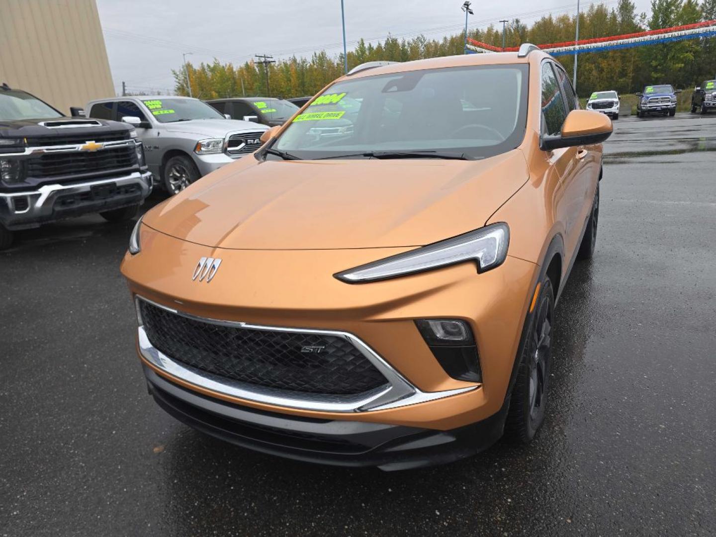 2024 ORANGE BUICK ENCORE GX SPORT TOURING (KL4AMESL5RB) with an 1.3L engine, Automatic transmission, located at 2525 S. Cushman, Fairbanks, AK, 99701, (907) 452-5707, 64.824036, -147.712311- Photo#4