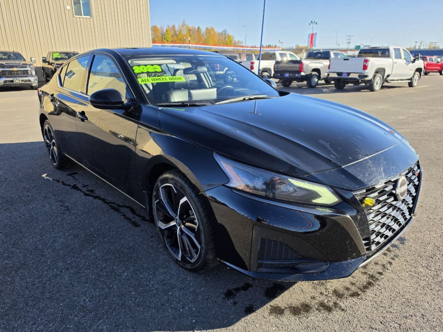 2023 BLACK NISSAN ALTIMA SR (1N4BL4CW6PN) with an 2.5L engine, Continuously Variable transmission, located at 2525 S. Cushman, Fairbanks, AK, 99701, (907) 452-5707, 64.824036, -147.712311- Photo#0