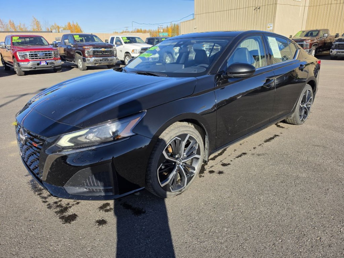 2023 BLACK NISSAN ALTIMA SR (1N4BL4CW6PN) with an 2.5L engine, Continuously Variable transmission, located at 2525 S. Cushman, Fairbanks, AK, 99701, (907) 452-5707, 64.824036, -147.712311- Photo#1