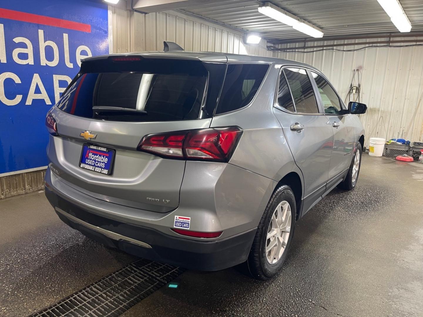 2023 GRAY CHEVROLET EQUINOX LT (3GNAXUEG4PS) with an 1.5L engine, Automatic transmission, located at 2525 S. Cushman, Fairbanks, AK, 99701, (907) 452-5707, 64.824036, -147.712311- Photo#2