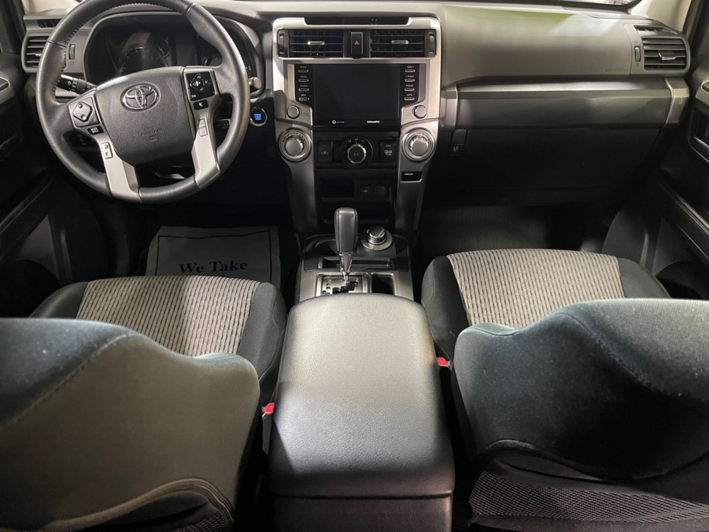 2024 BLACK TOYOTA 4RUNNER SR5/SR5 PREMIUM (JTEMU5JR8R6) with an 4.0L engine, Automatic transmission, located at 2525 S. Cushman, Fairbanks, AK, 99701, (907) 452-5707, 64.824036, -147.712311- Photo#5