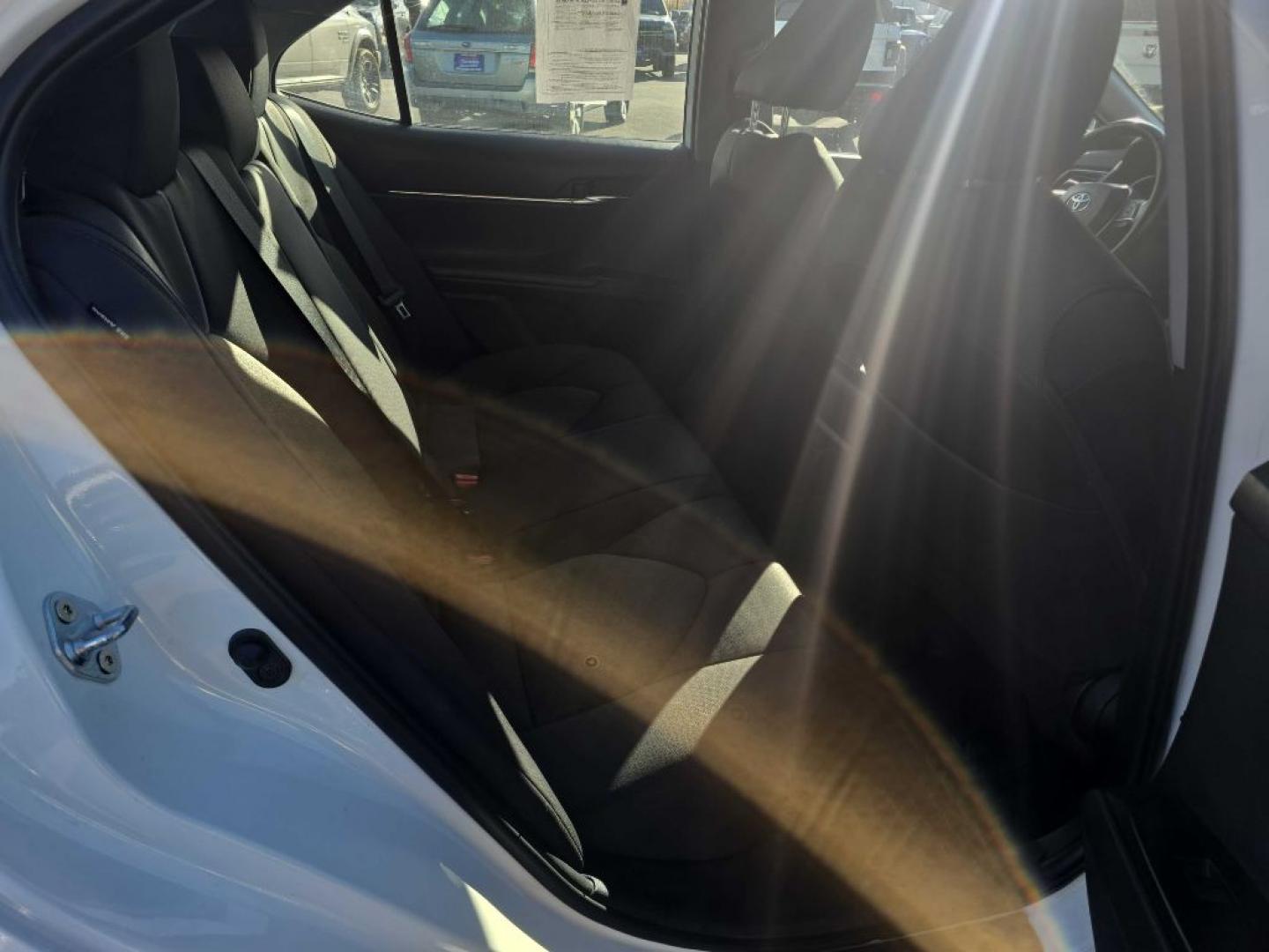 2024 WHITE TOYOTA CAMRY LE (4T1R11BK3RU) with an 2.5L engine, Automatic transmission, located at 2525 S. Cushman, Fairbanks, AK, 99701, (907) 452-5707, 64.824036, -147.712311- Photo#4