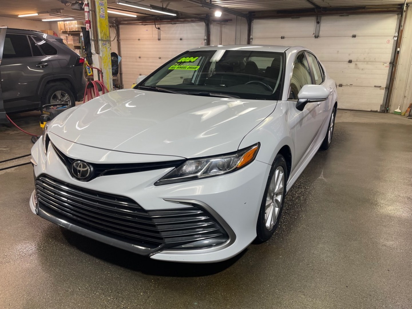 2024 WHITE TOYOTA CAMRY LE (4T1R11BK6RU) with an 2.5L engine, Automatic transmission, located at 2525 S. Cushman, Fairbanks, AK, 99701, (907) 452-5707, 64.824036, -147.712311- Photo#1
