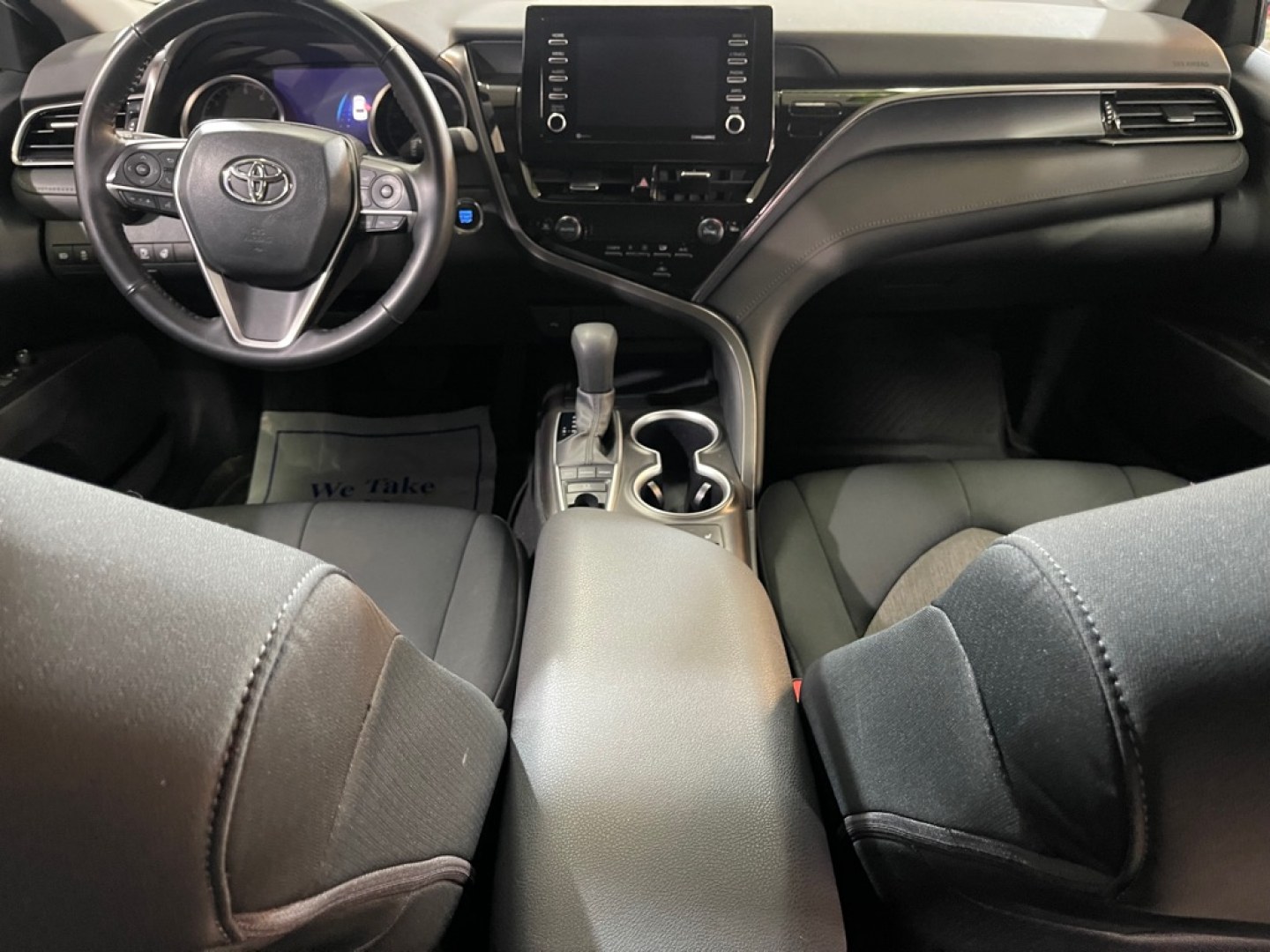 2024 WHITE TOYOTA CAMRY LE (4T1R11BK6RU) with an 2.5L engine, Automatic transmission, located at 2525 S. Cushman, Fairbanks, AK, 99701, (907) 452-5707, 64.824036, -147.712311- Photo#5