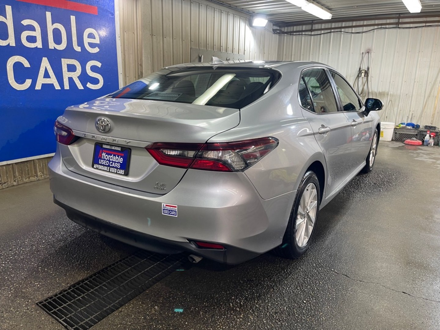 2024 SILVER TOYOTA CAMRY LE (4T1R11BK1RU) with an 2.5L engine, Automatic transmission, located at 2525 S. Cushman, Fairbanks, AK, 99701, (907) 452-5707, 64.824036, -147.712311- Photo#2