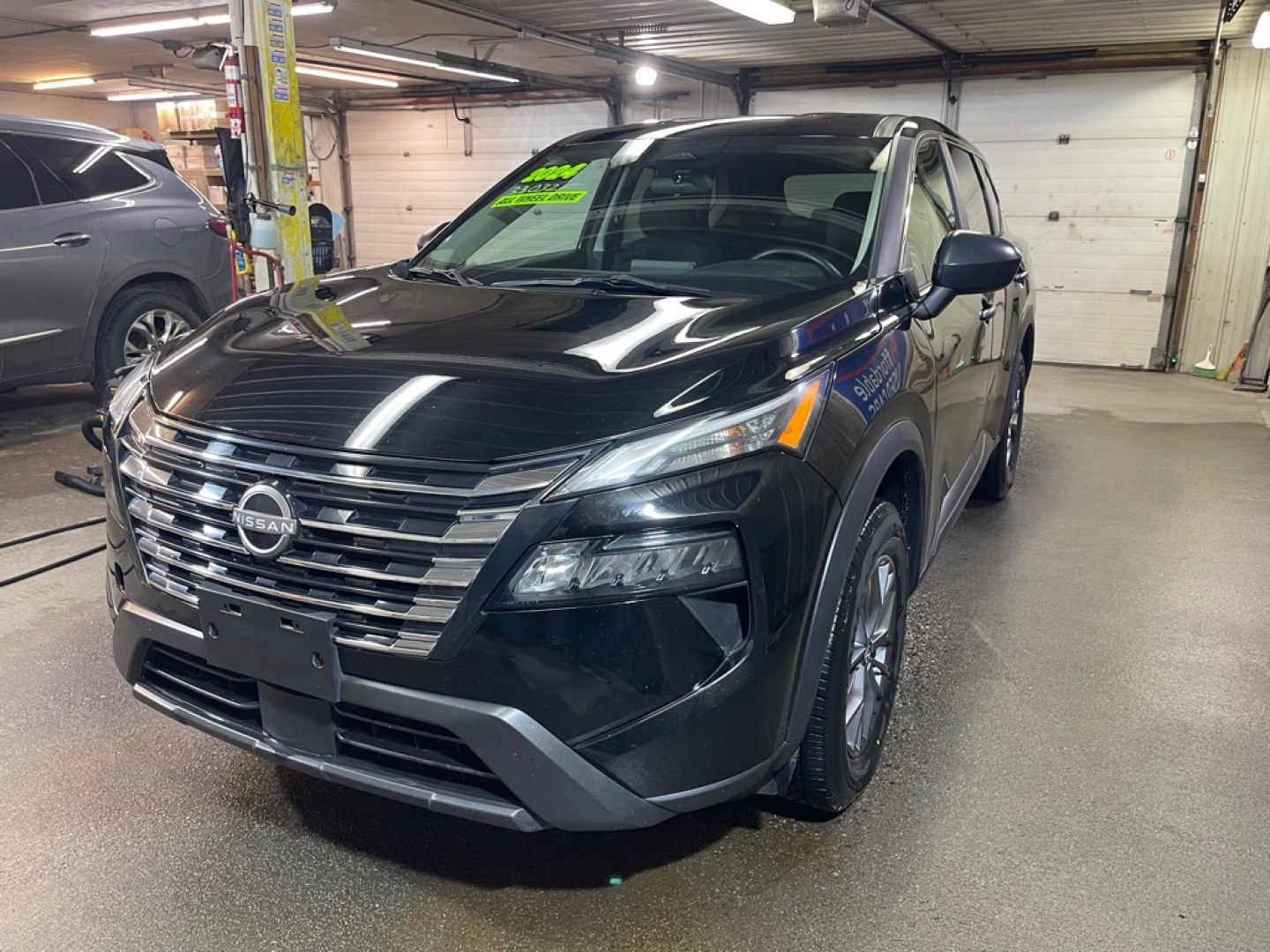 2024 BLACK NISSAN ROGUE S (5N1BT3AB3RC) with an 1.5L engine, Continuously Variable transmission, located at 2525 S. Cushman, Fairbanks, AK, 99701, (907) 452-5707, 64.824036, -147.712311- Photo#1