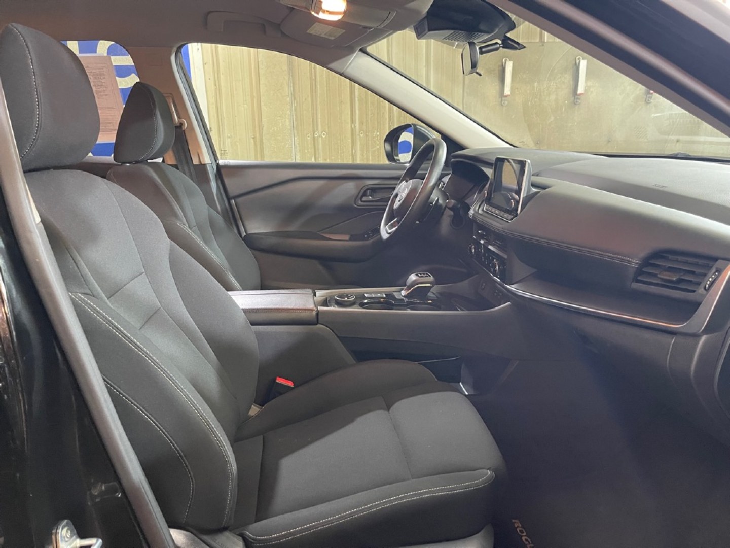 2024 BLACK NISSAN ROGUE S (5N1BT3AB3RC) with an 1.5L engine, Continuously Variable transmission, located at 2525 S. Cushman, Fairbanks, AK, 99701, (907) 452-5707, 64.824036, -147.712311- Photo#3