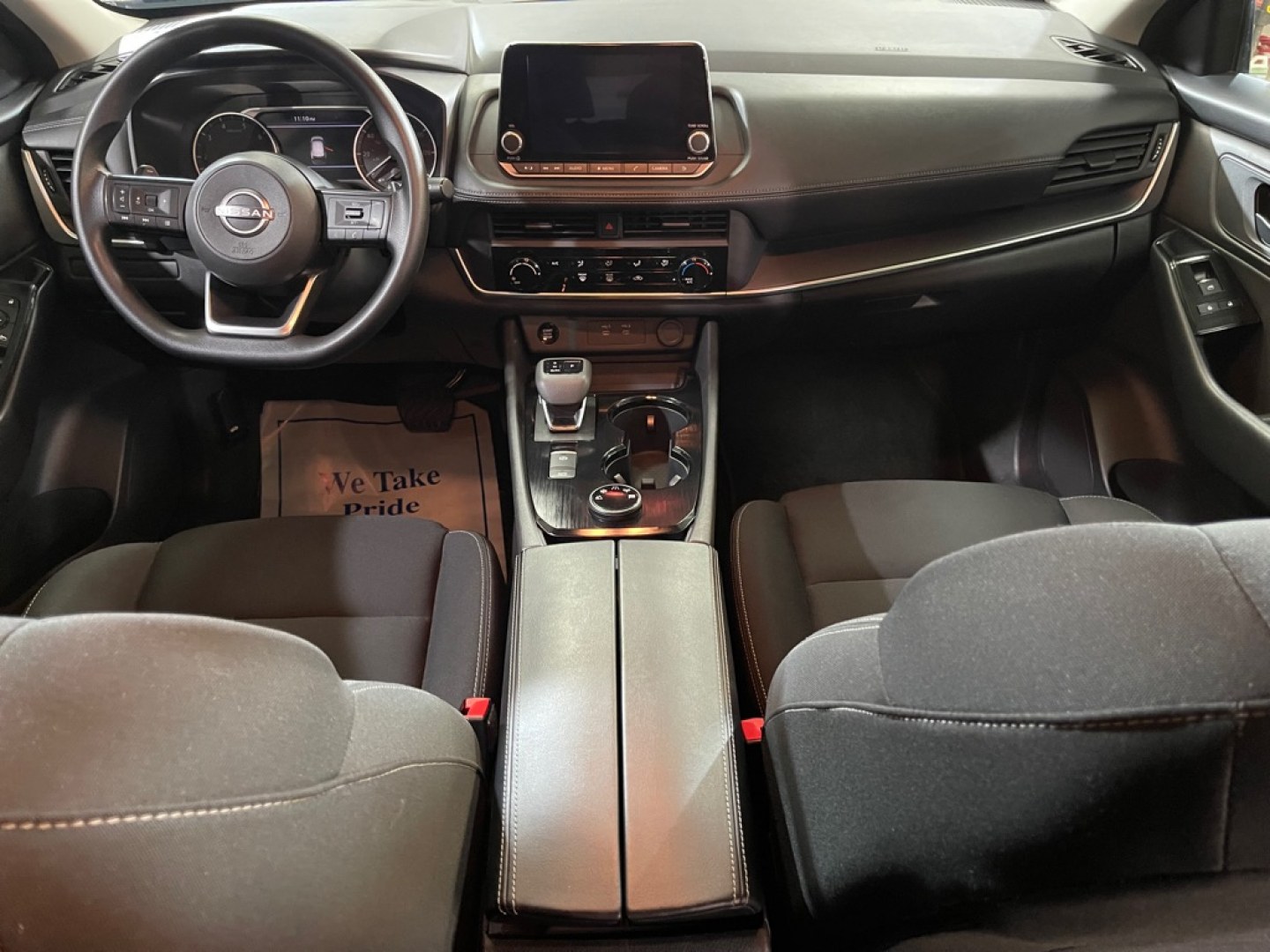 2024 BLACK NISSAN ROGUE S (5N1BT3AB3RC) with an 1.5L engine, Continuously Variable transmission, located at 2525 S. Cushman, Fairbanks, AK, 99701, (907) 452-5707, 64.824036, -147.712311- Photo#5